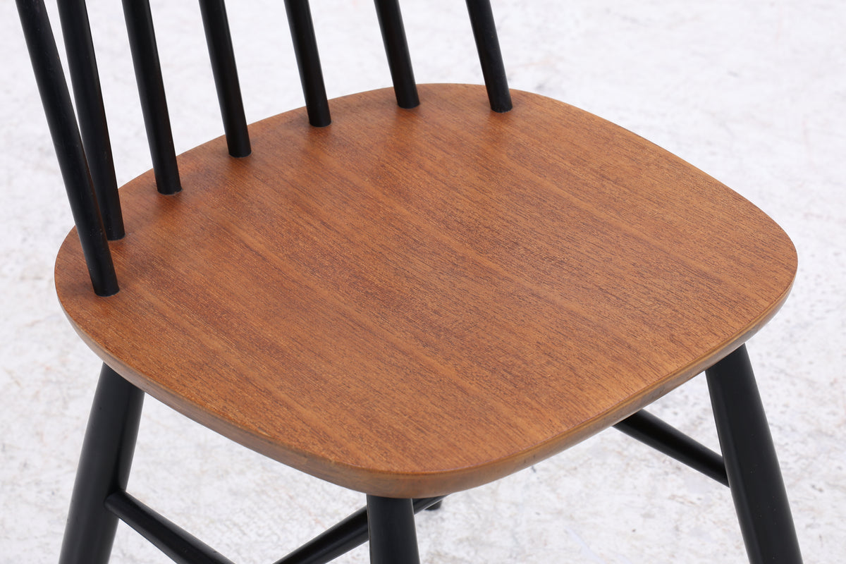 1v10 Ilmari Tapiovaara Fanett Stühle | Mid Century | Stol Kamnik | Teak