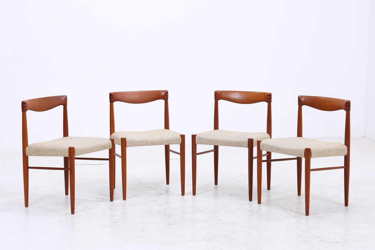 Henry W. Klein Stühle | Bramin | 4er Set | Teak