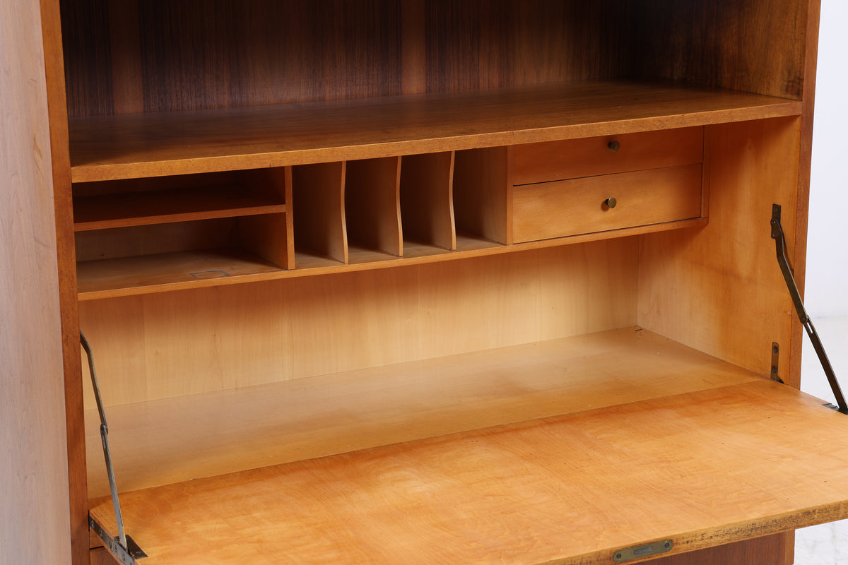 Vintage Sekretärschrank | Mid Century | 2 Klappen | 2 Schubladen