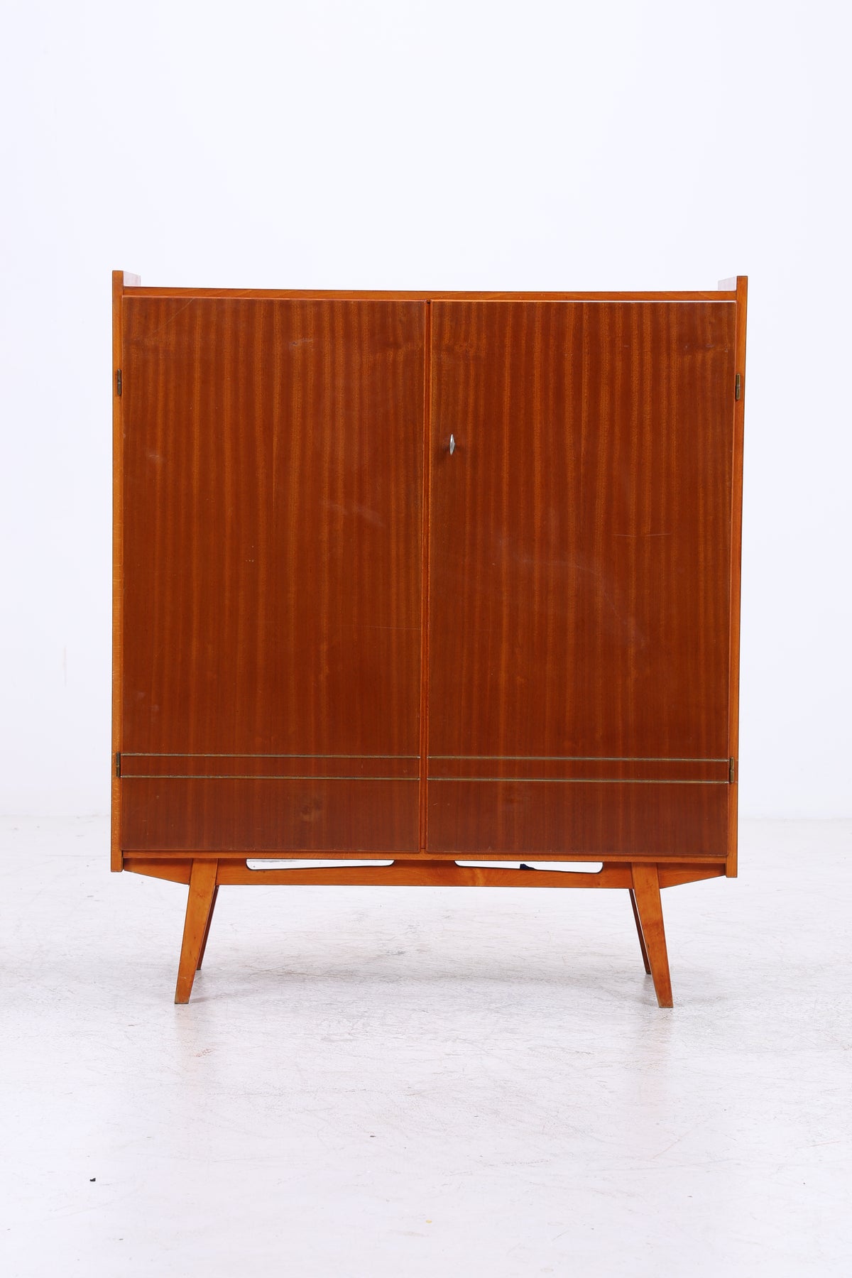 Vintage Mahagoni Wäscheschrank | 2 Türen | 3 Schubladen