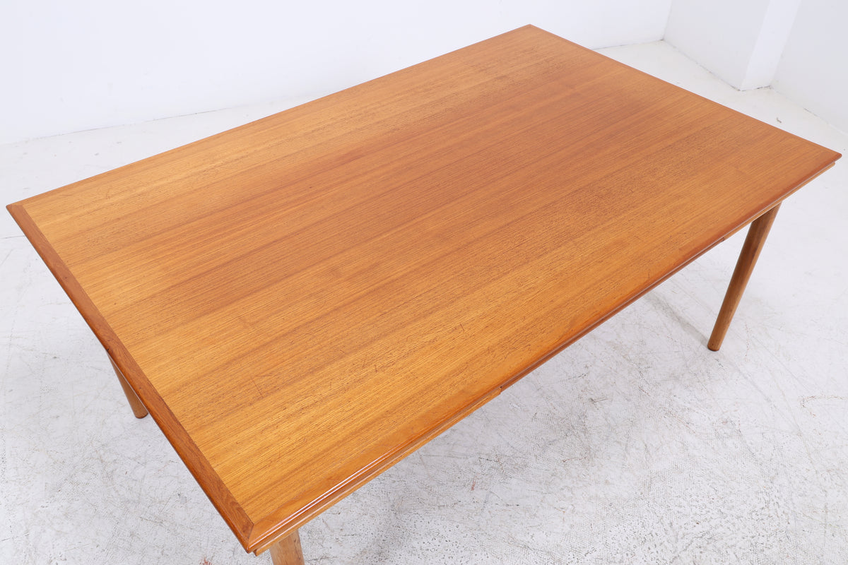 Vintage Teak Esstisch | Ausziehbar | 2 Einlegeplatten