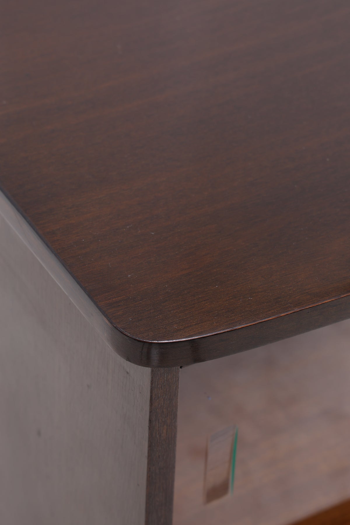 Vintage Kommode | Mid Century | Glasschiebetüren | Stauraumschrank
