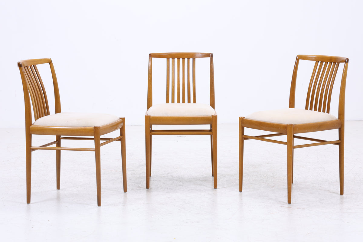 3er Set Vintage Stühle | Mid Century Esszimmerstühle