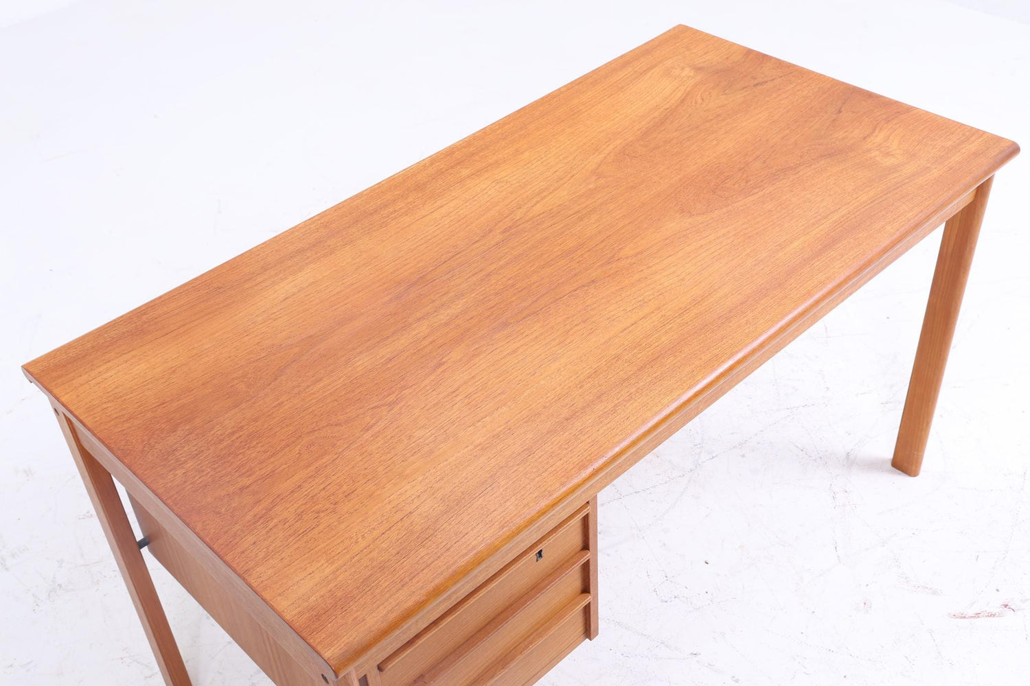 Teak Schreibtisch designed by Peter Lovig Nielsen | Mid Century Schubladen Vintage Arbeitstisch Bürotisch Tisch Retro Holz