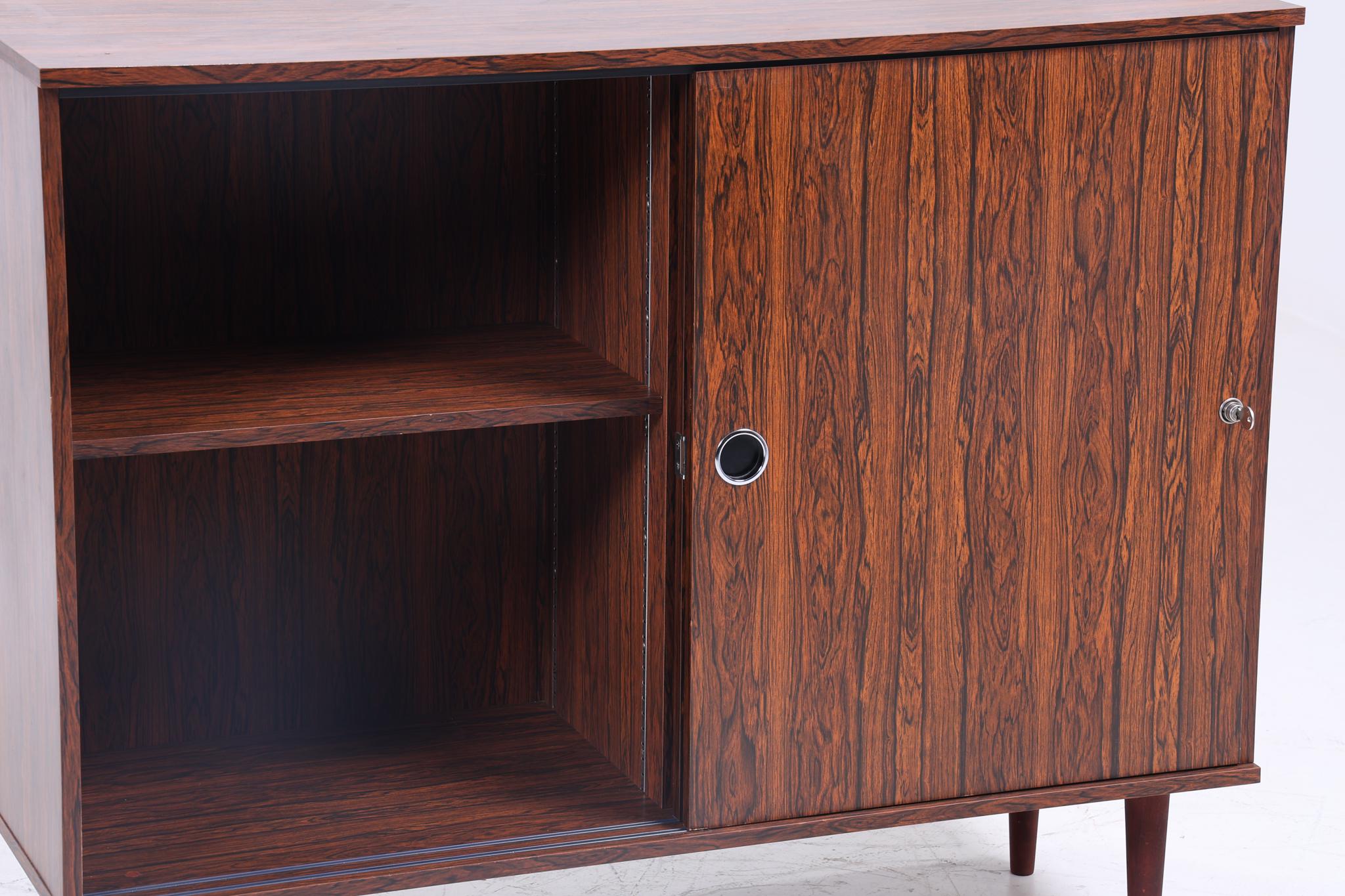 ❌SALE❌ Wunderschöne Vintage Kommode | Mid Century Schrank mit Schiebetüren | Holz Aufbewahrung
