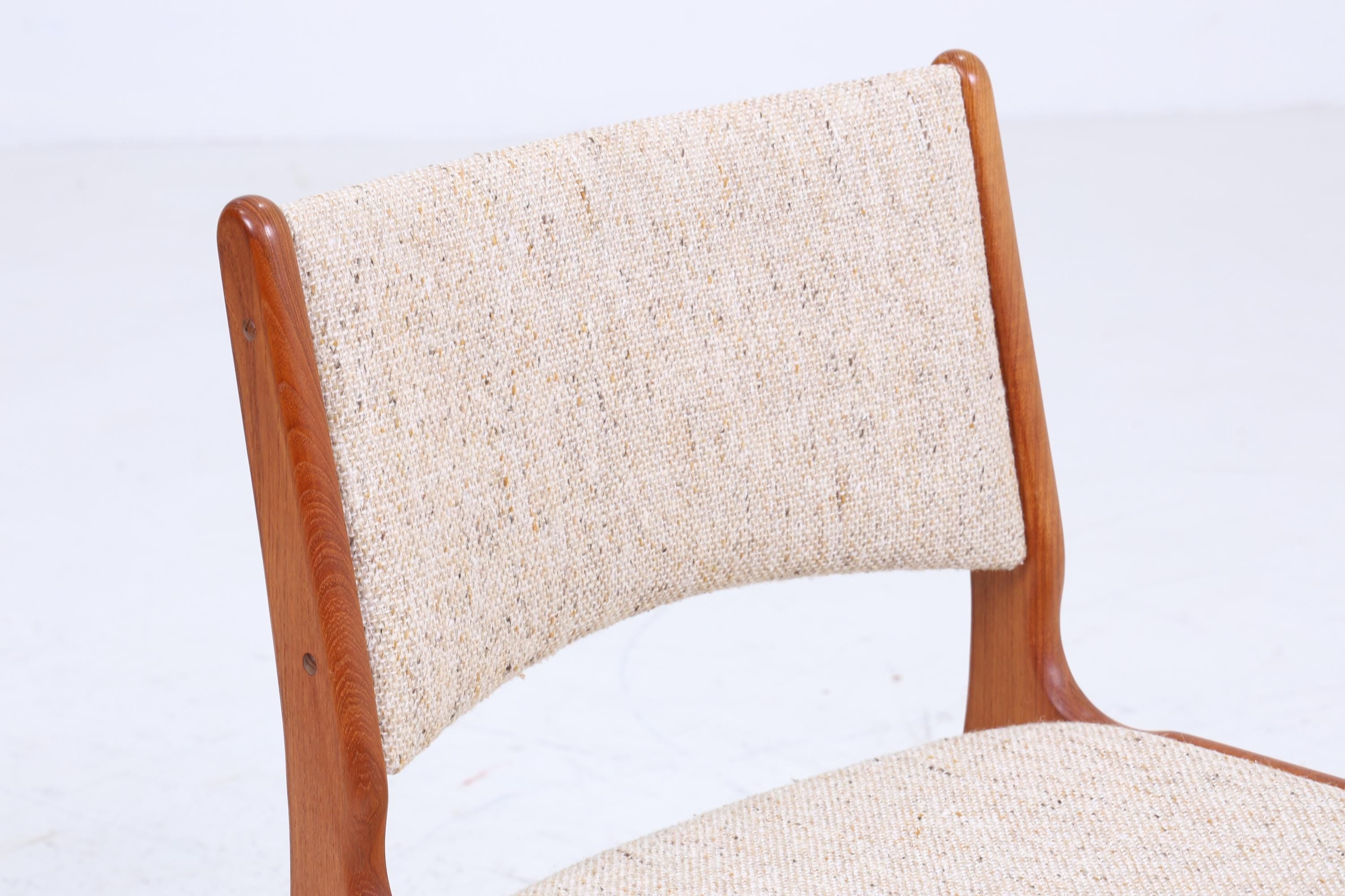 Model 98 Teak Stuhl von Erik Buch | Vintage Mid Century Stuhl 60er Jahre | Retro Küchenstuhl