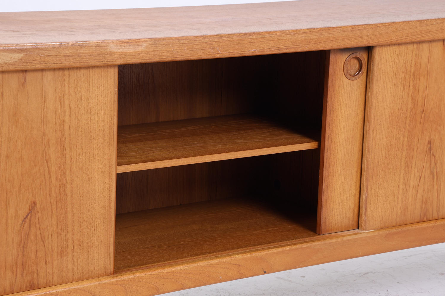HW Klein for Bramin Teak Sideboard 1960s | Mid Century Drawer Sideboard Wooden Storage