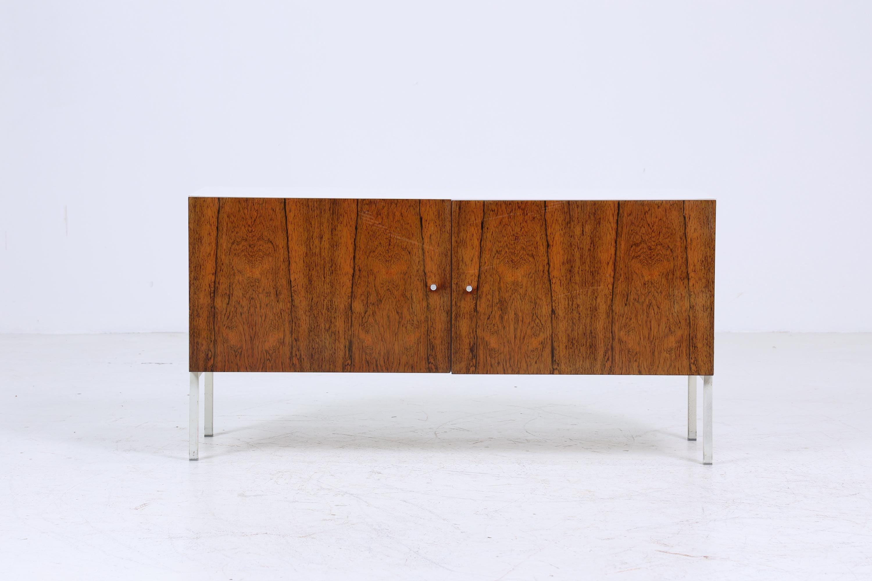 ❌SALE❌ Interlübke Vintage Kommode | Mid Century Schrank | Retro Palisander Weiß Holz Aufbewahrung