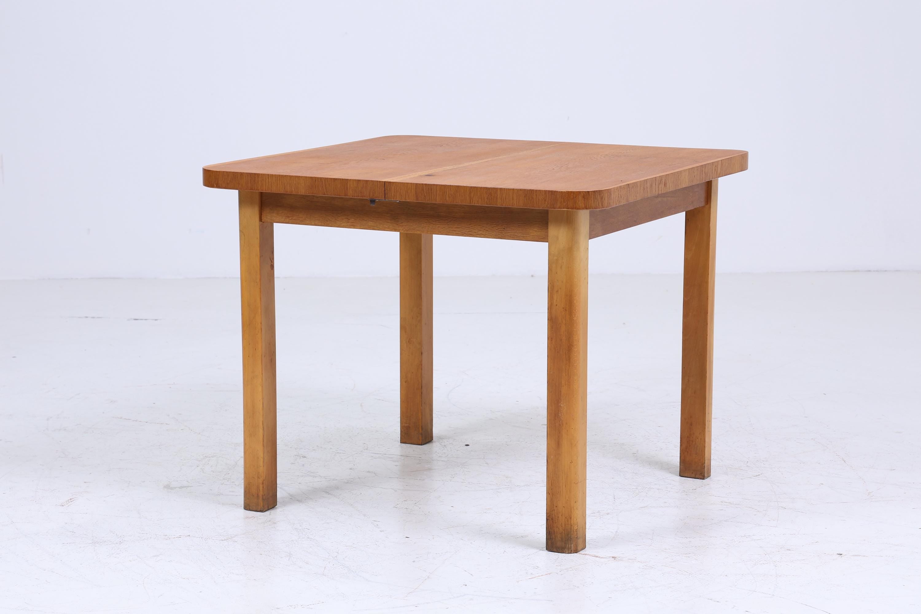 Klassischer Vintage Küchentisch 60er Jahre | Mid Century Esstisch Tisch Retro 70er Holz Ausklappbar