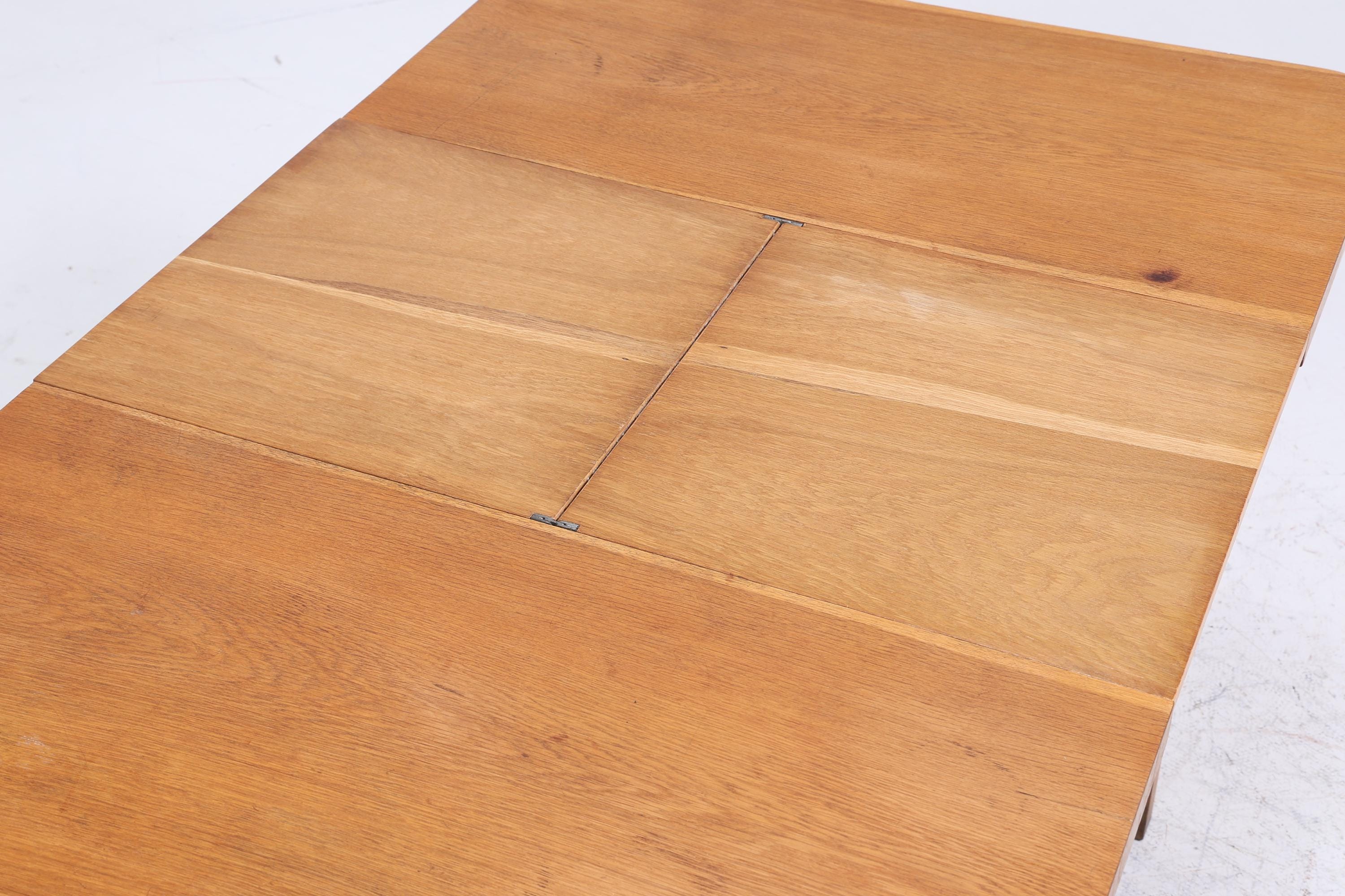 Klassischer Vintage Küchentisch 60er Jahre | Mid Century Esstisch Tisch Retro 70er Holz Ausklappbar