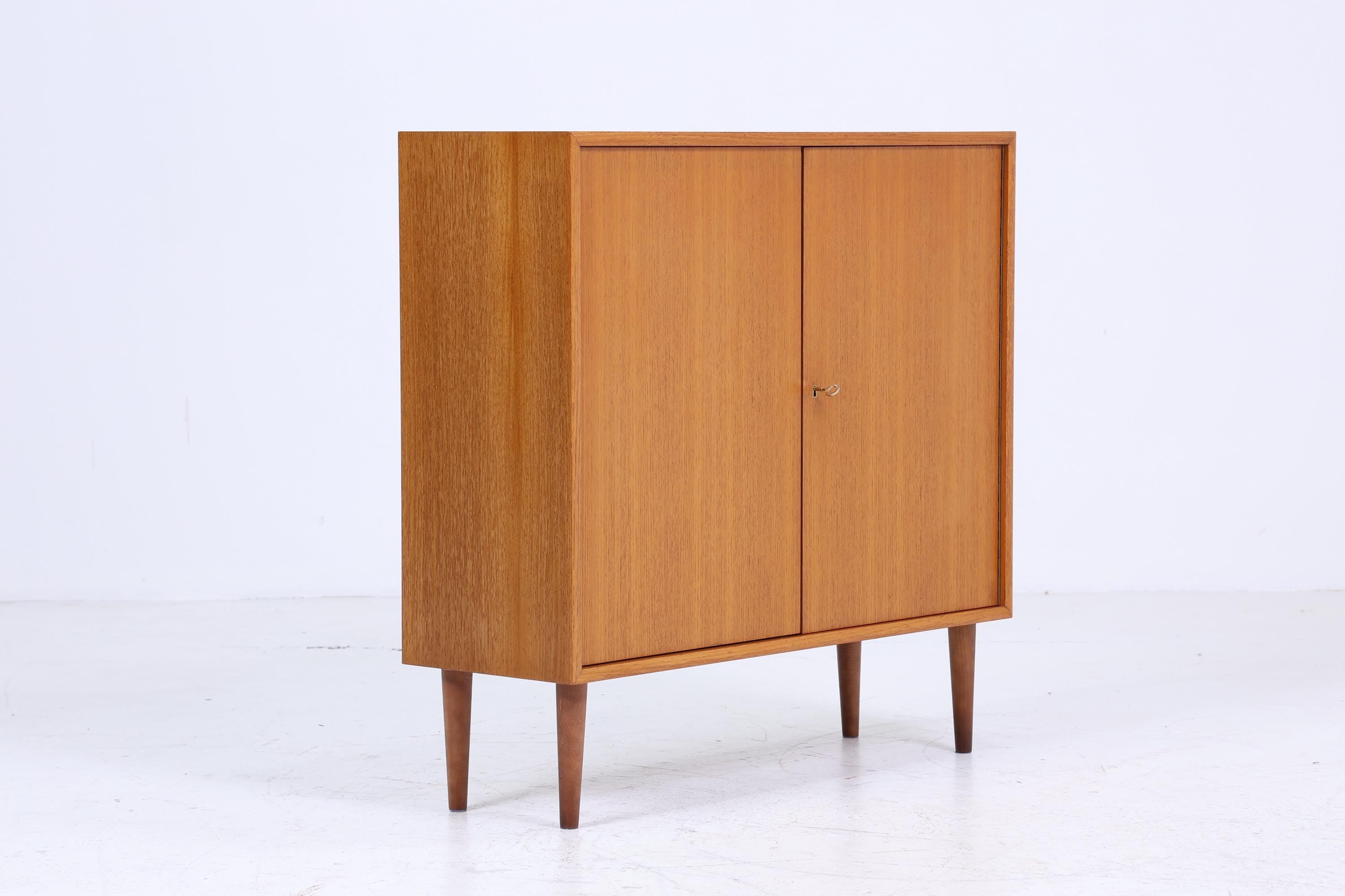 WK Möbel Teak Kommode Vintage | Mid Century Schrank | 60er Jahre Retro Holz Aufbewahrung