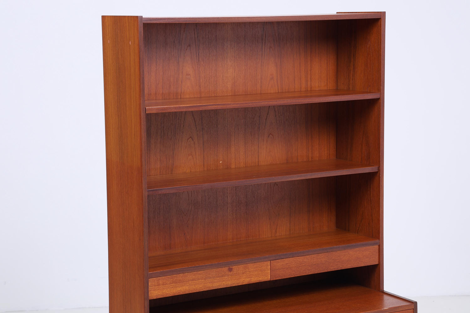 Wunderschönes Vintage Regal 60er | Mid Century Bücherregal Schmal | Retro Holz Aufbewahrung 70er Jahre