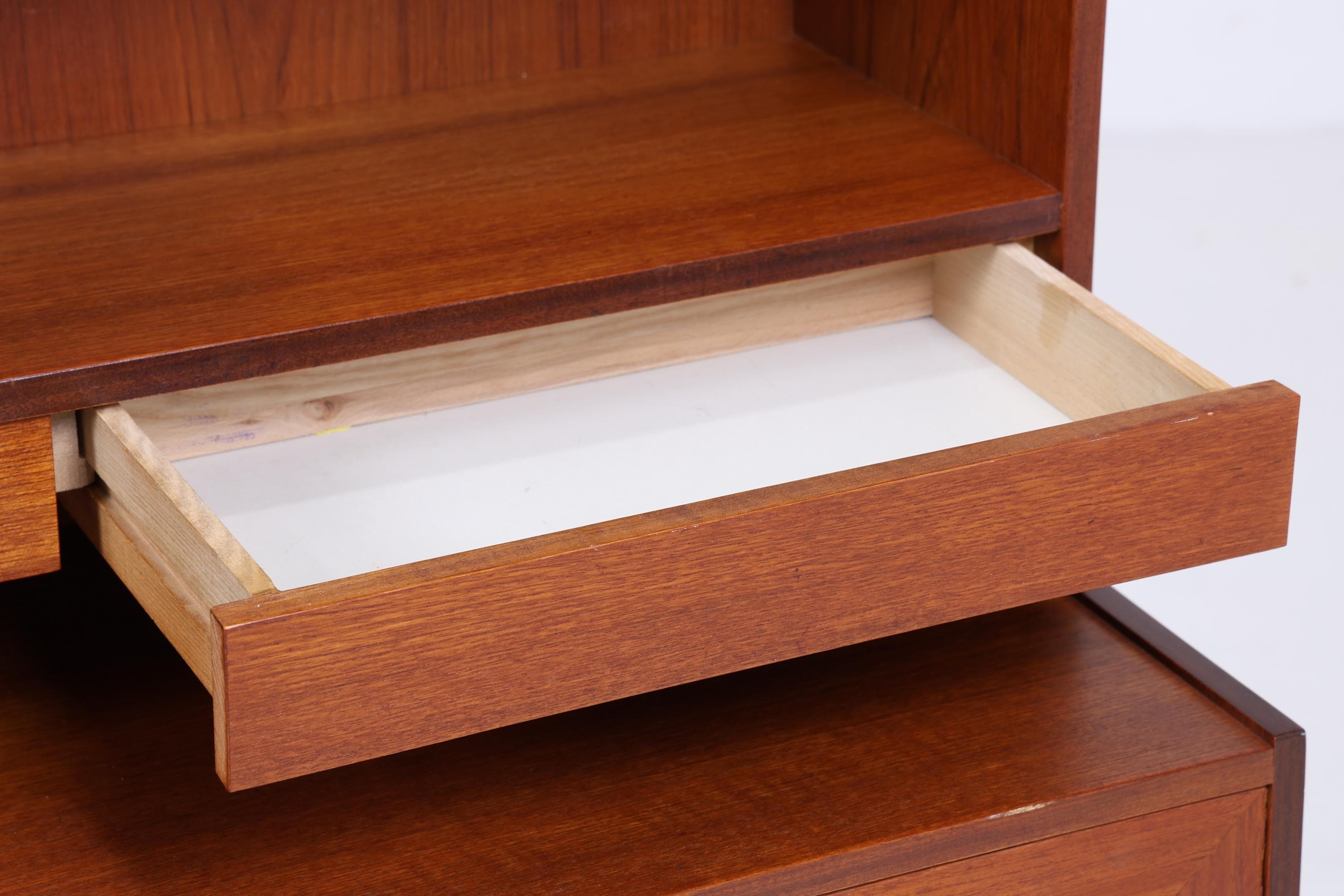 Wunderschönes Vintage Regal 60er | Mid Century Bücherregal Schmal | Retro Holz Aufbewahrung 70er Jahre