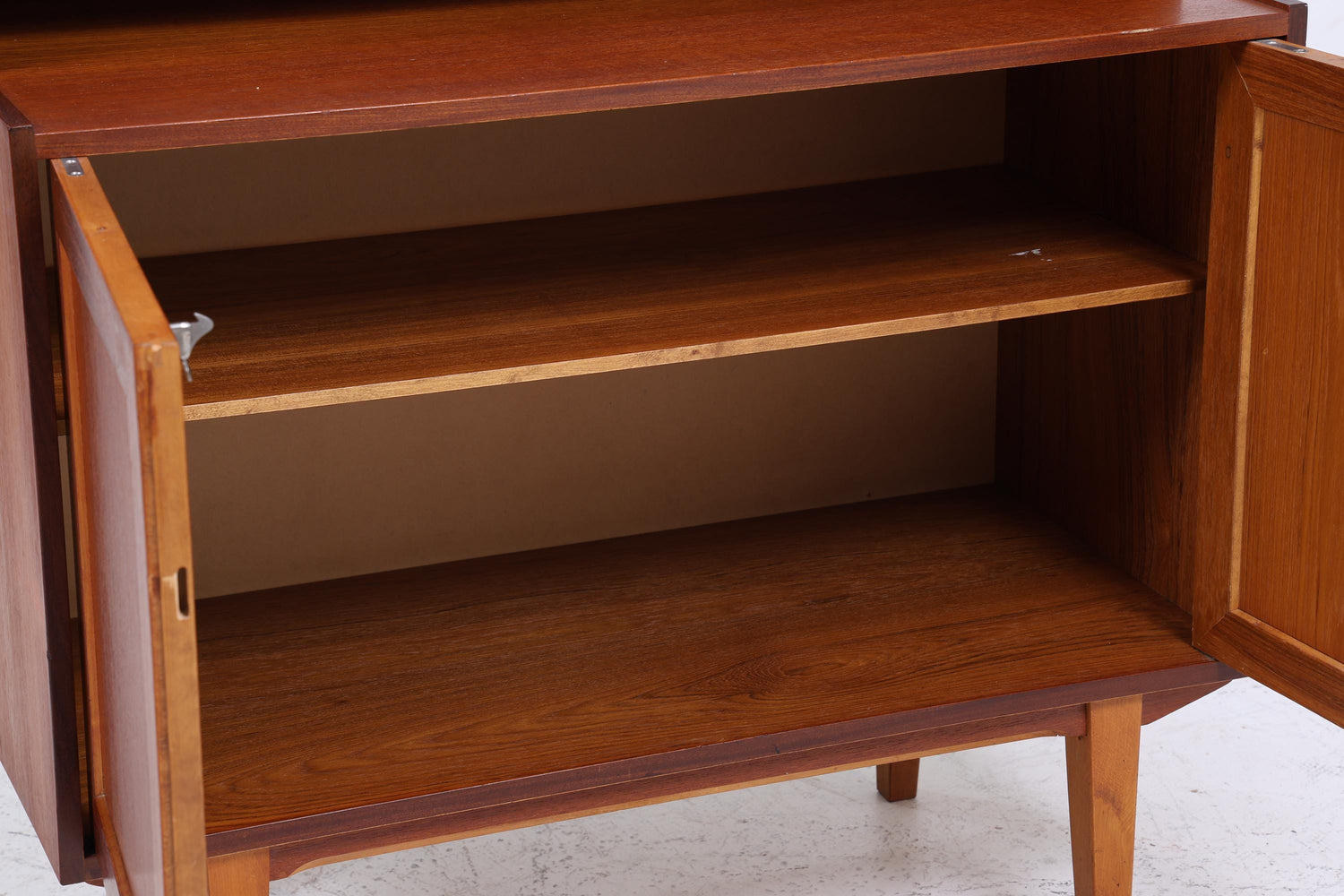 Wunderschönes Vintage Regal 60er | Mid Century Bücherregal Schmal | Retro Holz Aufbewahrung 70er Jahre