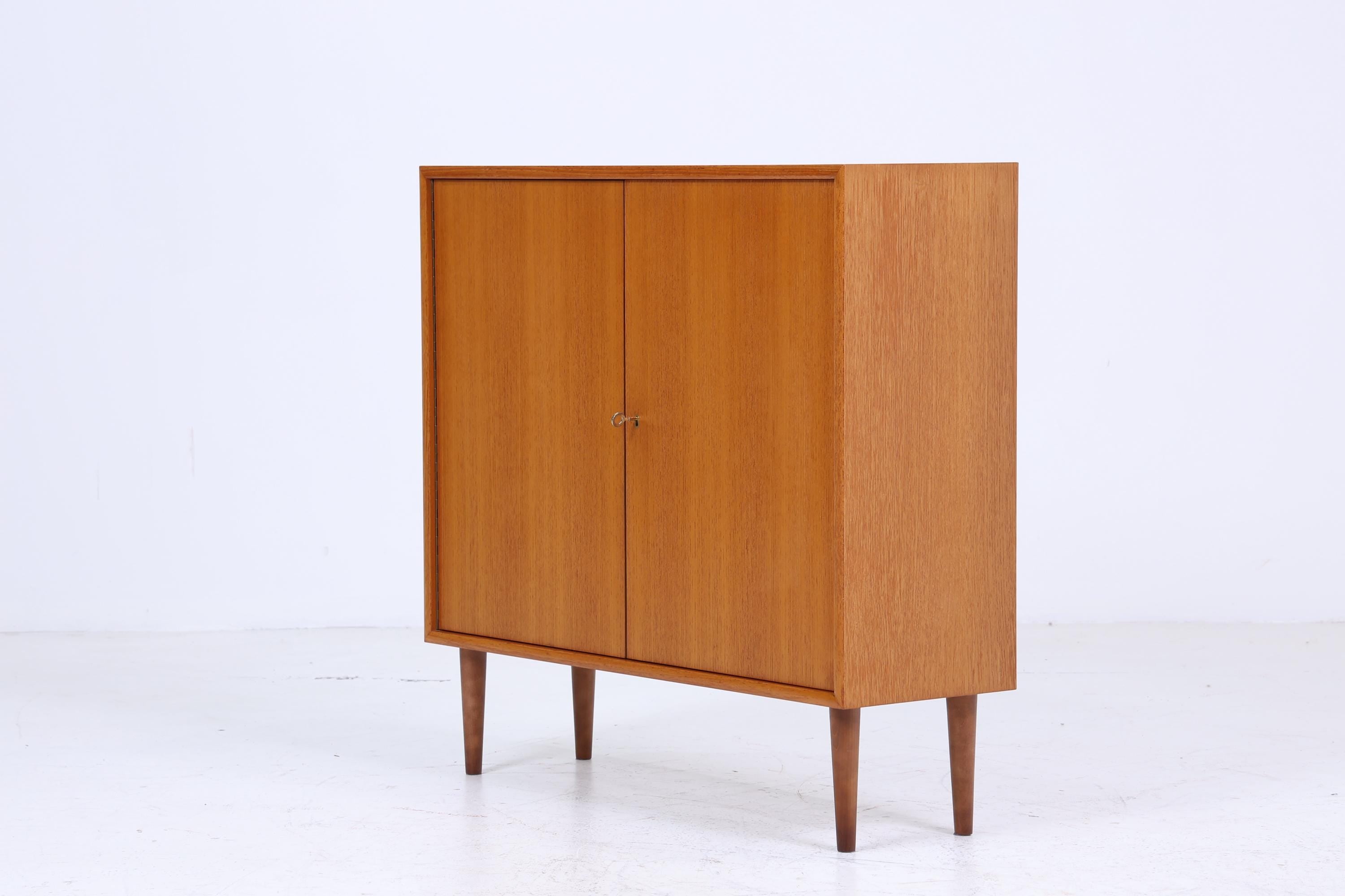 WK Möbel Teak Kommode Vintage | Mid Century Schrank | 60er Jahre Retro Holz Aufbewahrung