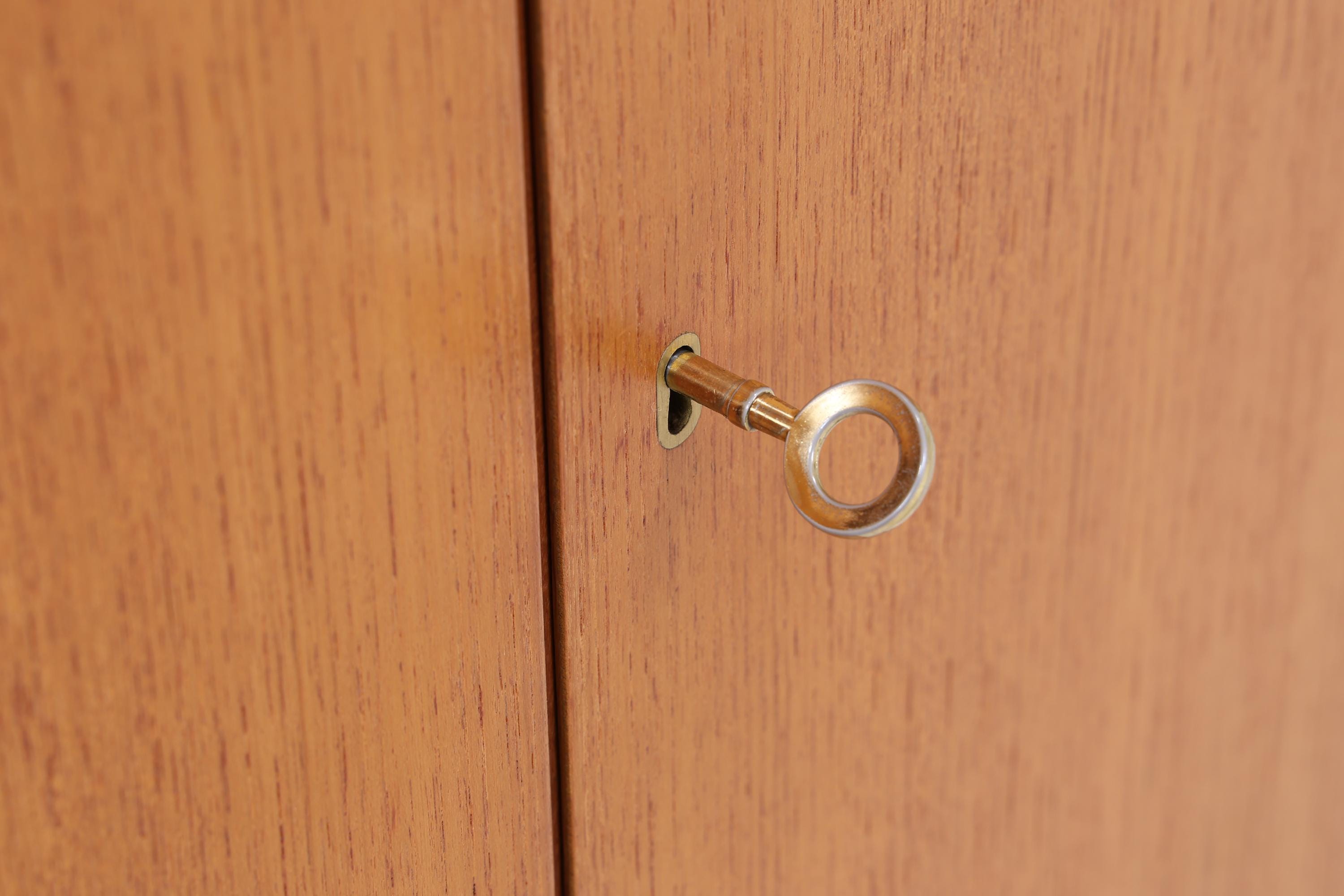 WK Möbel Teak Kommode Vintage | Mid Century Schrank | 60er Jahre Retro Holz Aufbewahrung