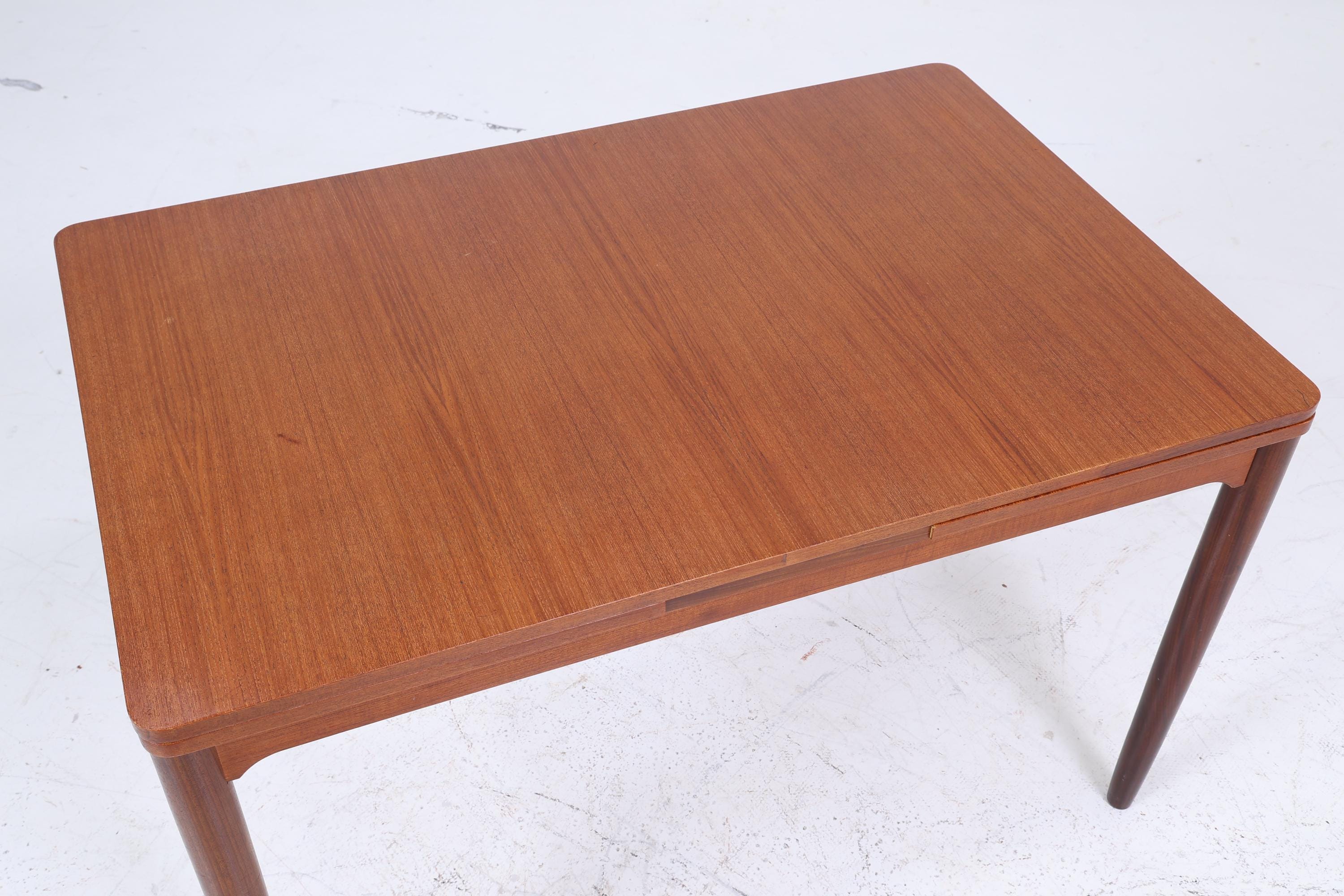 Vintage Küchentisch 60er Jahre | Mid Century Esstisch Tisch Retro 70er Holz Ausziehbar