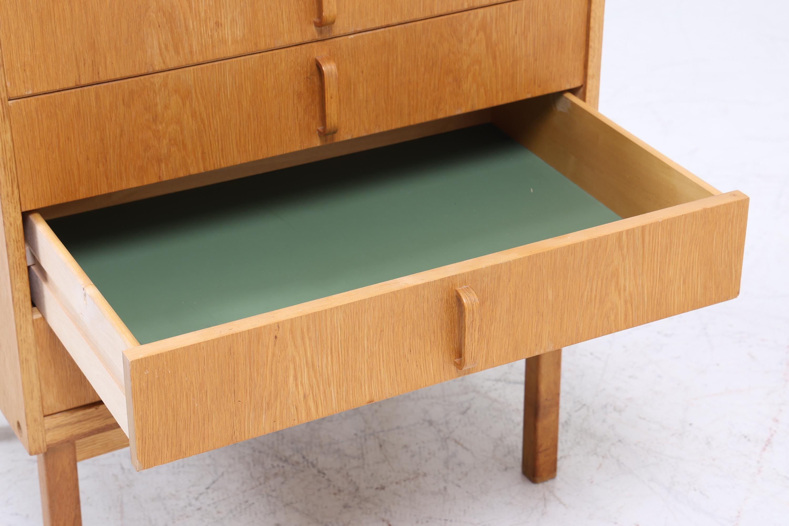 Vintage Schubladen Kommode von Bertil Fridhagen | Mid Century Schubladen Schrank | 60er Jahre Holz Aufbewahrung