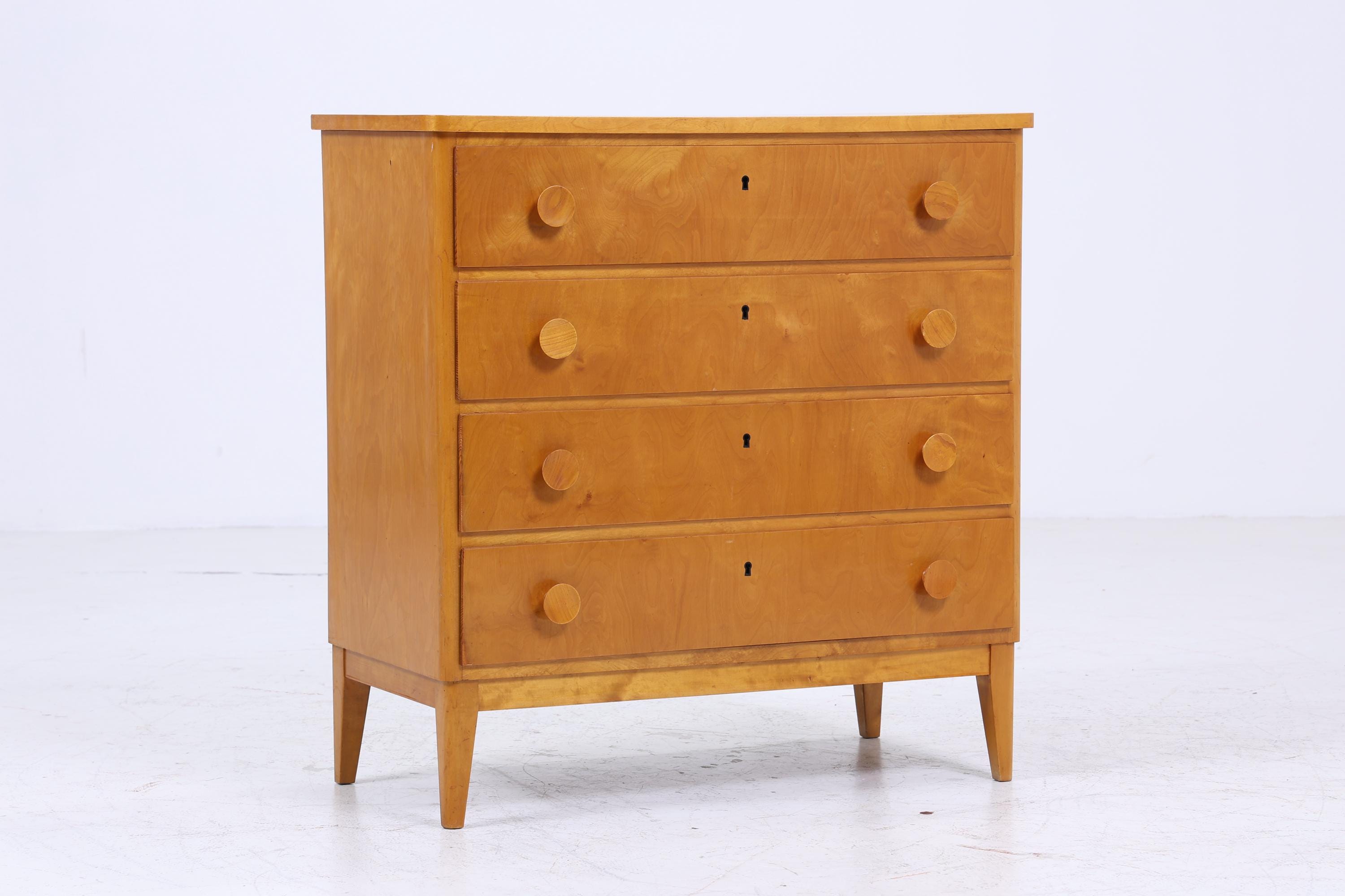 Vintage Schubladen Kommode 60er Jahre | Mid Century Schubladen Schrank | 70er Holz Aufbewahrung