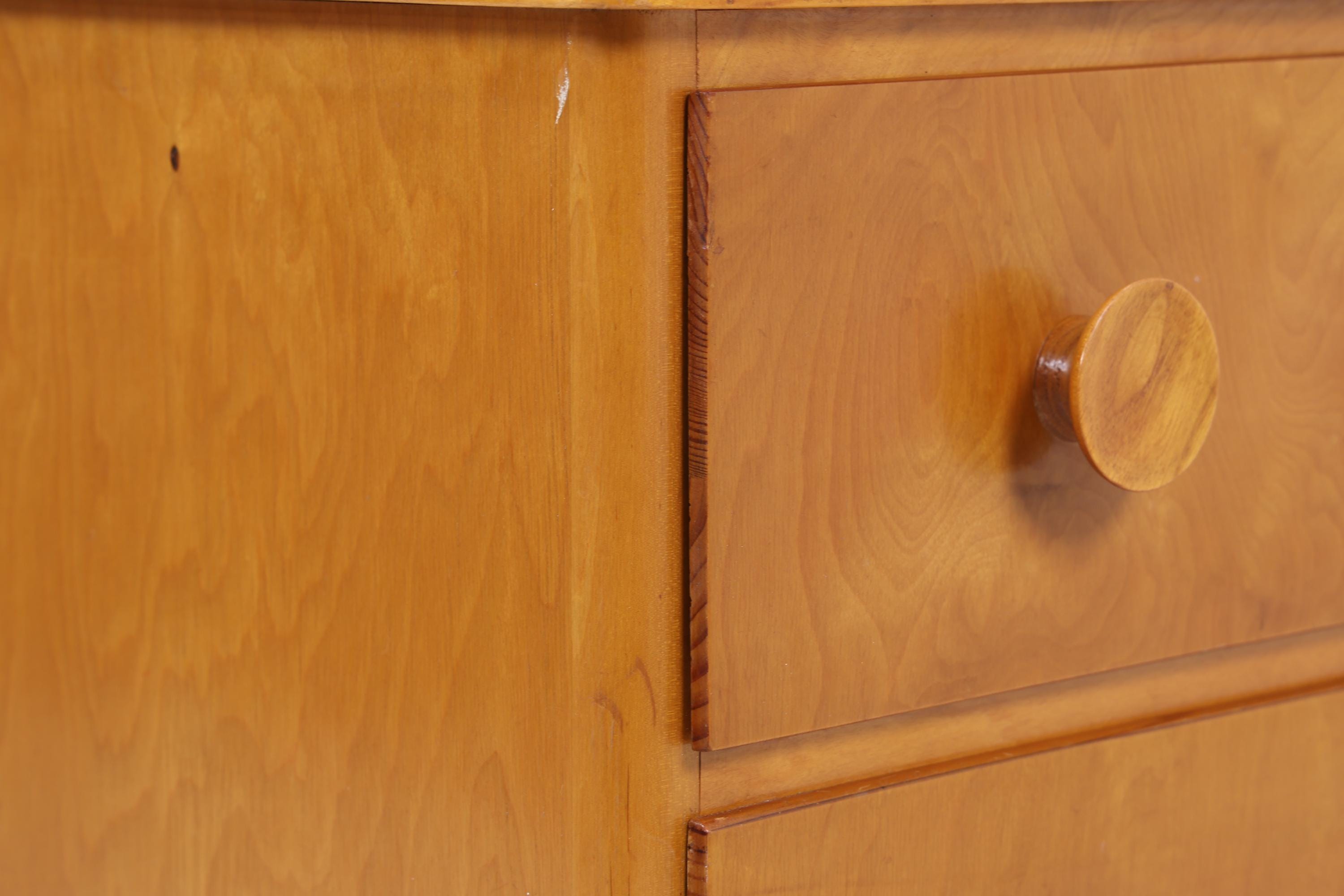 Vintage Schubladen Kommode 60er Jahre | Mid Century Schubladen Schrank | 70er Holz Aufbewahrung