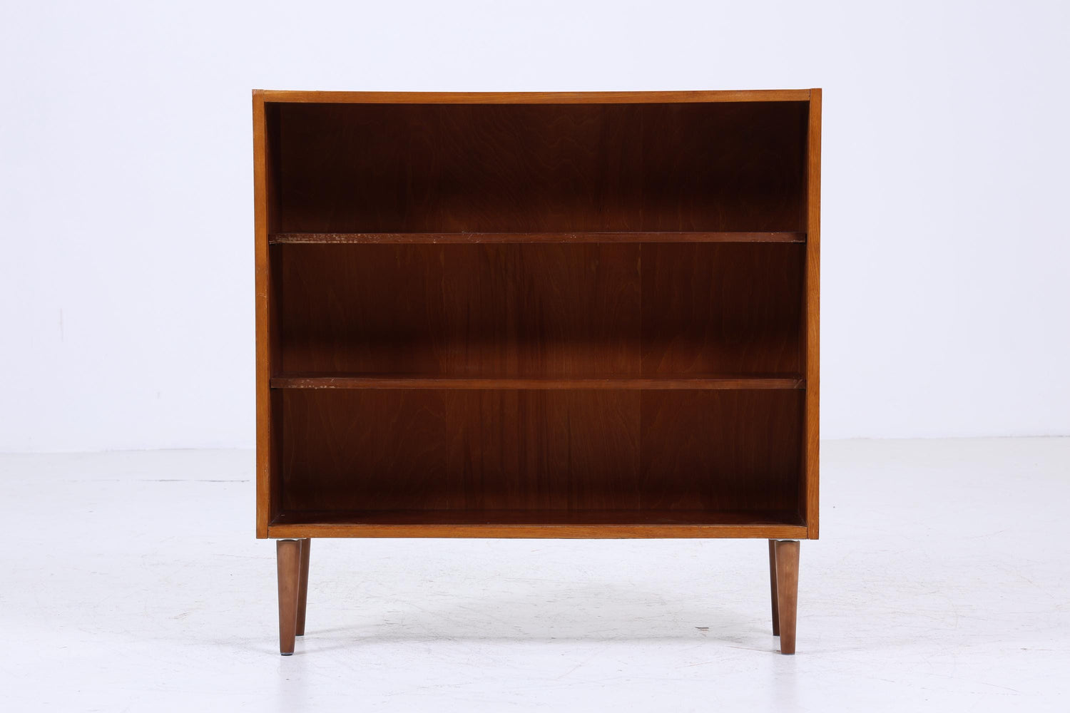 Offene Vintage Hellerau Kommode aus Esche | Mid Century Schrank Vintage Flur Aufbewahrung Retro Holz 60er 70er Jahre