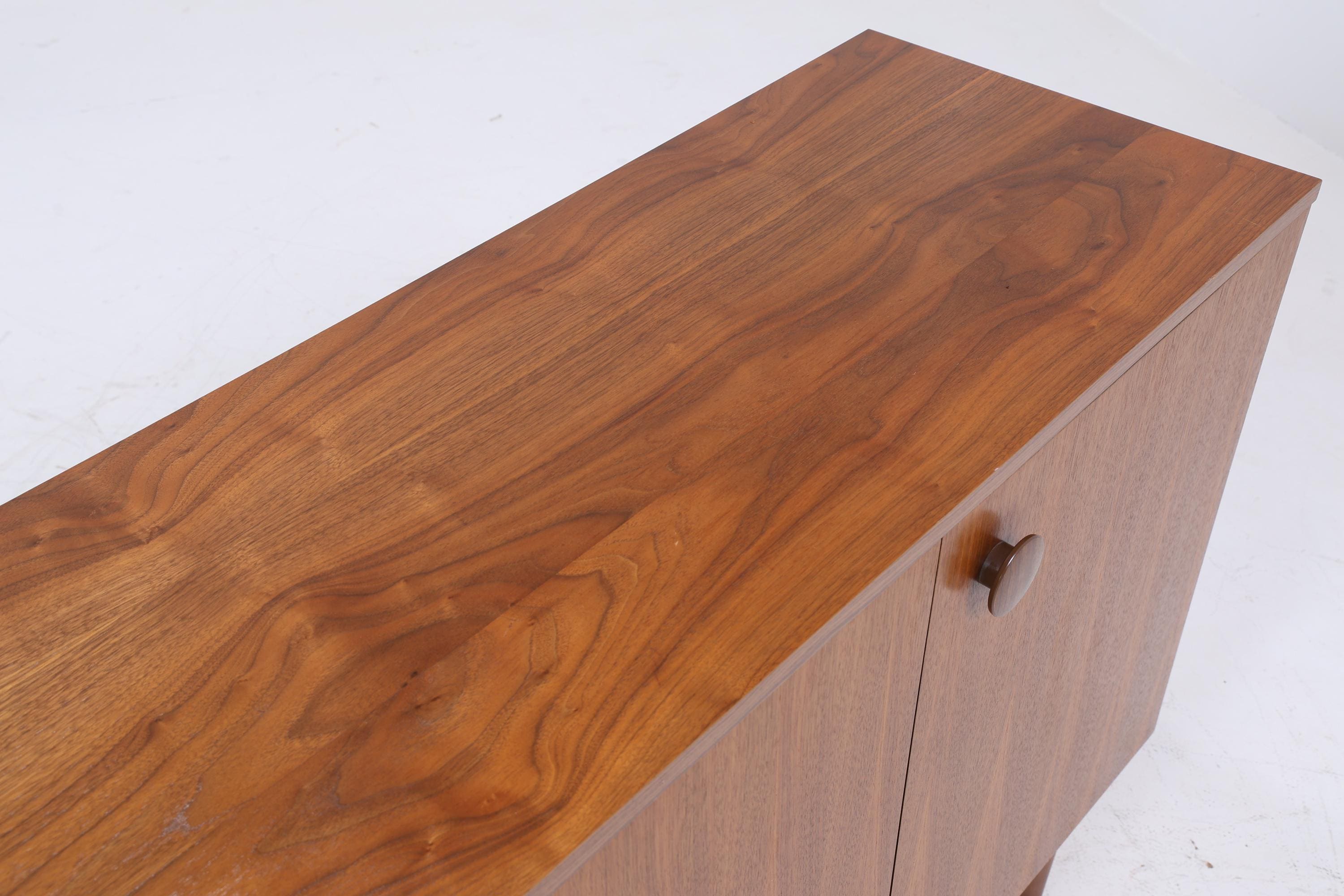 Wundervolles Vintage Sideboard 60er Jahre | Mid Century TV Board mit Schubladen & Fächern Kommode Retro Holz Aufbewahrung