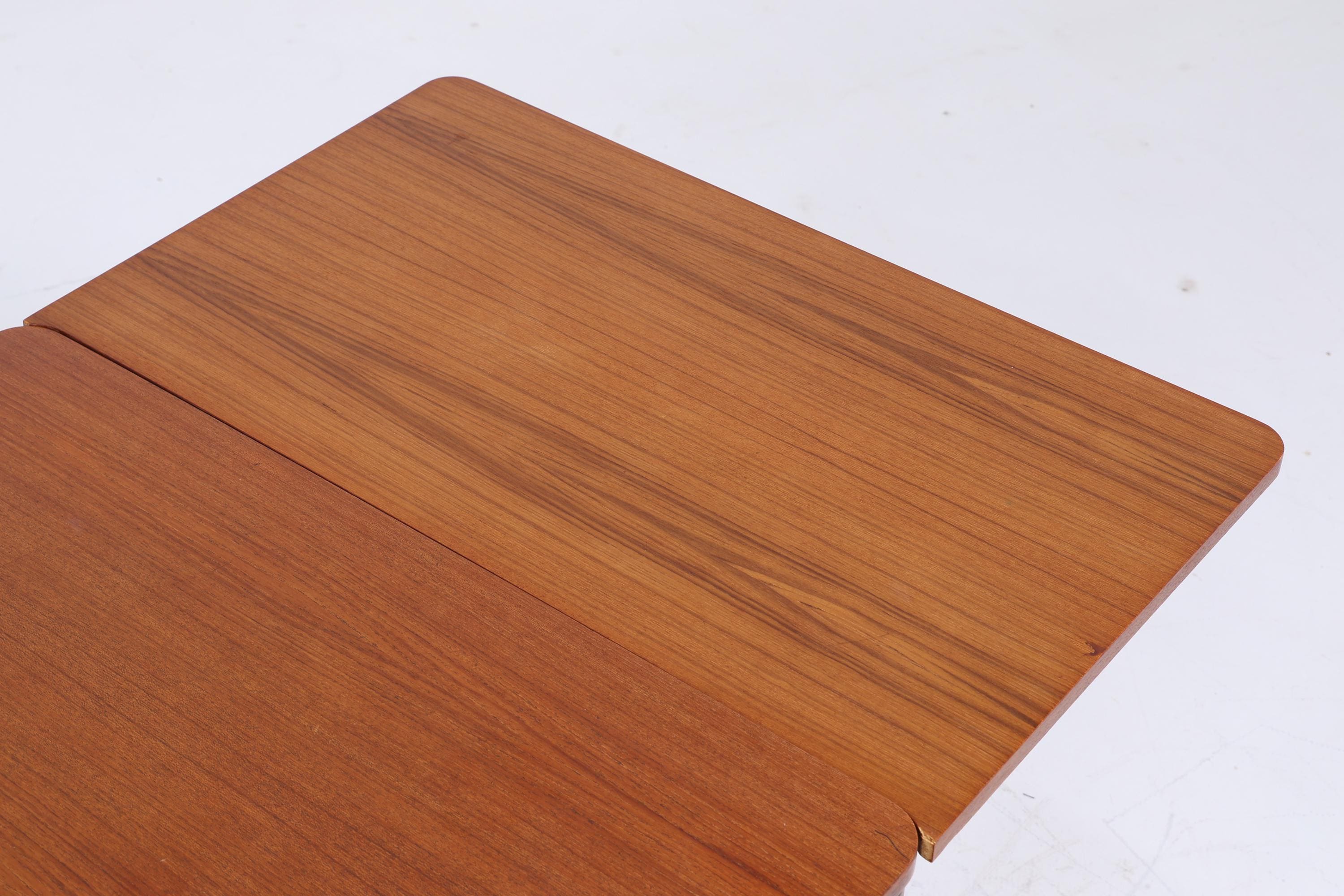 Vintage Küchentisch 60er Jahre | Mid Century Esstisch Tisch Retro 70er Holz Ausziehbar