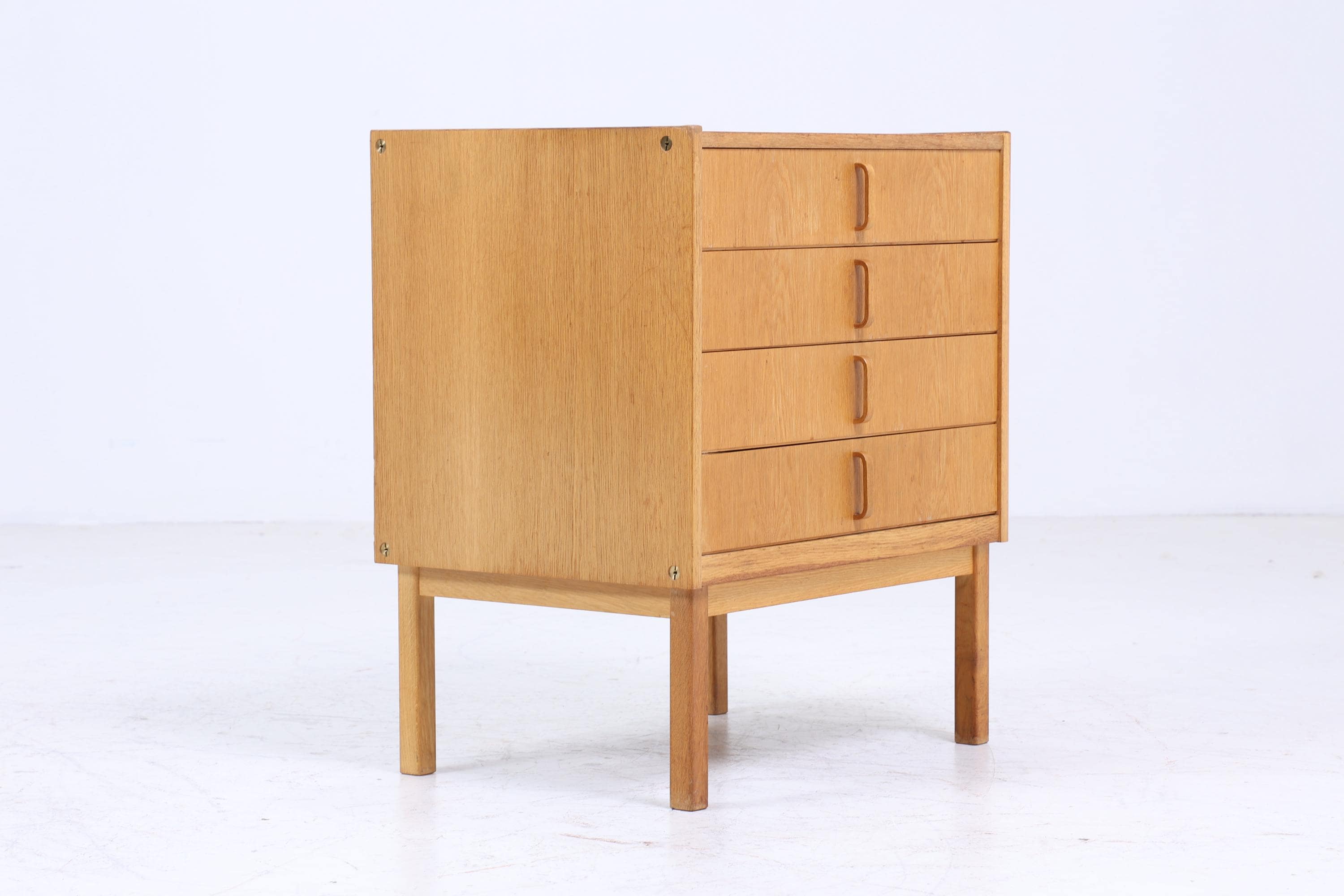 Vintage Schubladen Kommode von Bertil Fridhagen | Mid Century Schubladen Schrank | 60er Jahre Holz Aufbewahrung