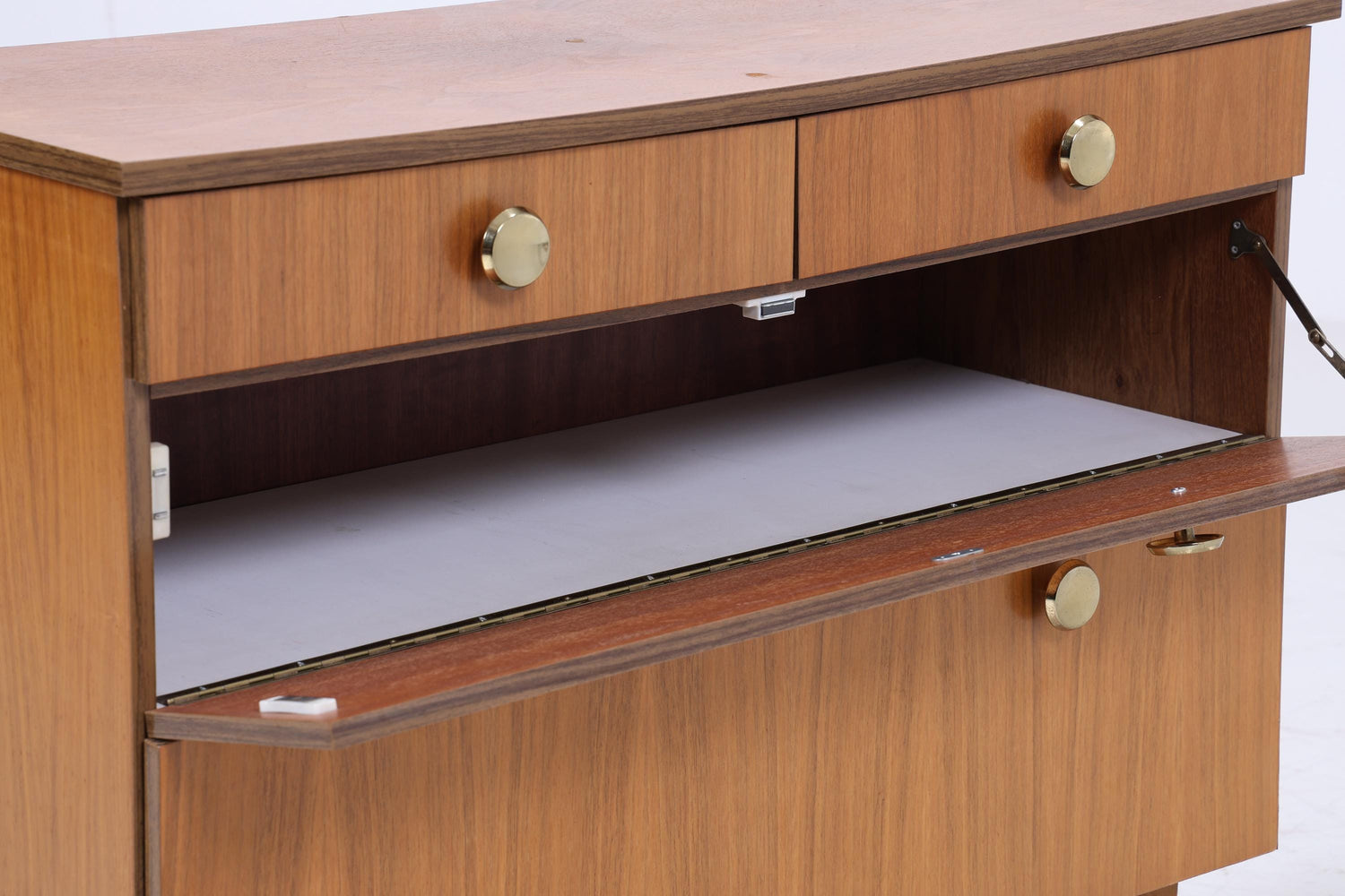 Vintage Kommode 60er Jahre | Mid Century Schubladen Schrank 60er Jahre Aufbewahrung Retro 70er Holz