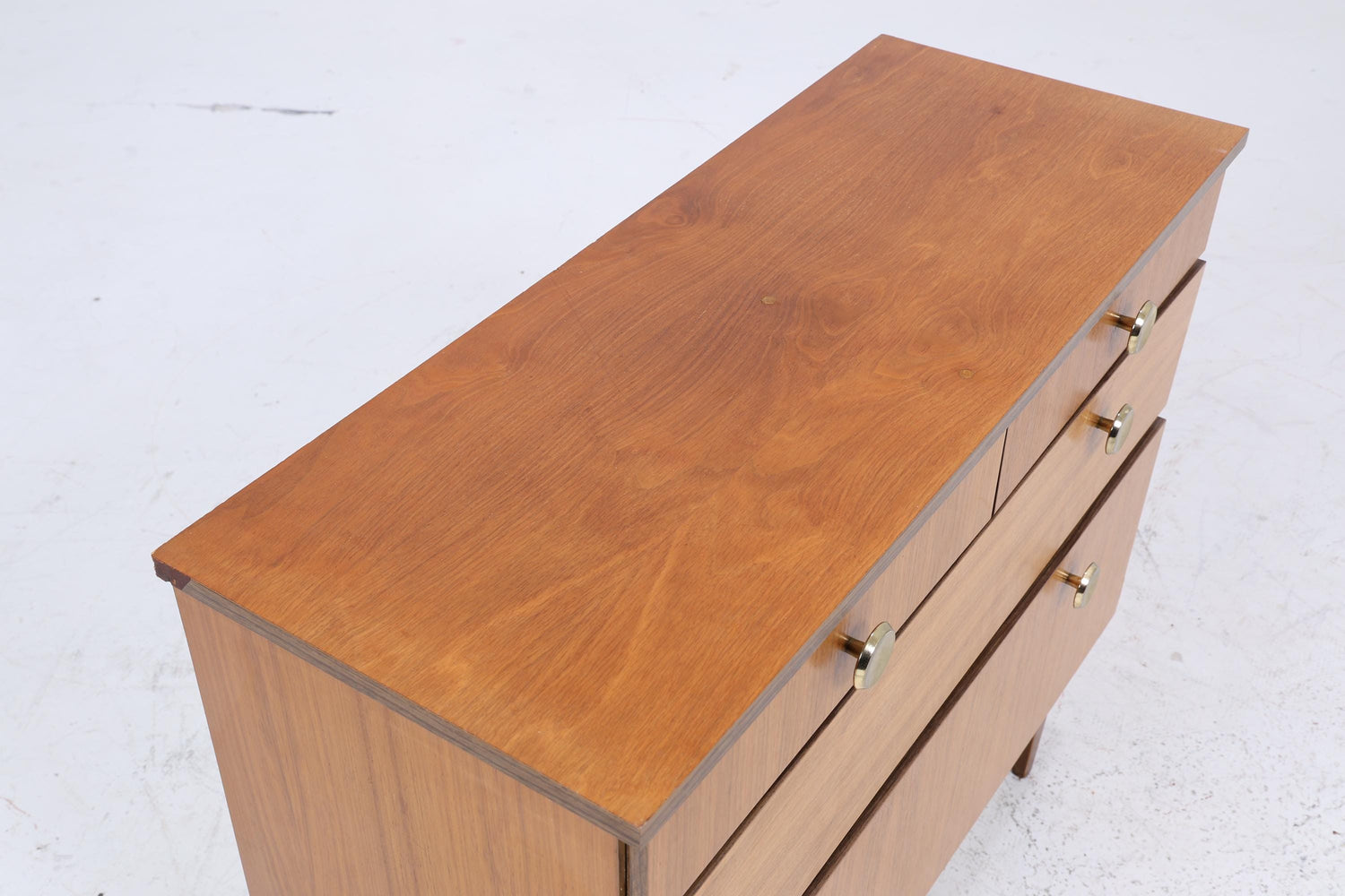 Vintage Kommode 60er Jahre | Mid Century Schubladen Schrank 60er Jahre Aufbewahrung Retro 70er Holz