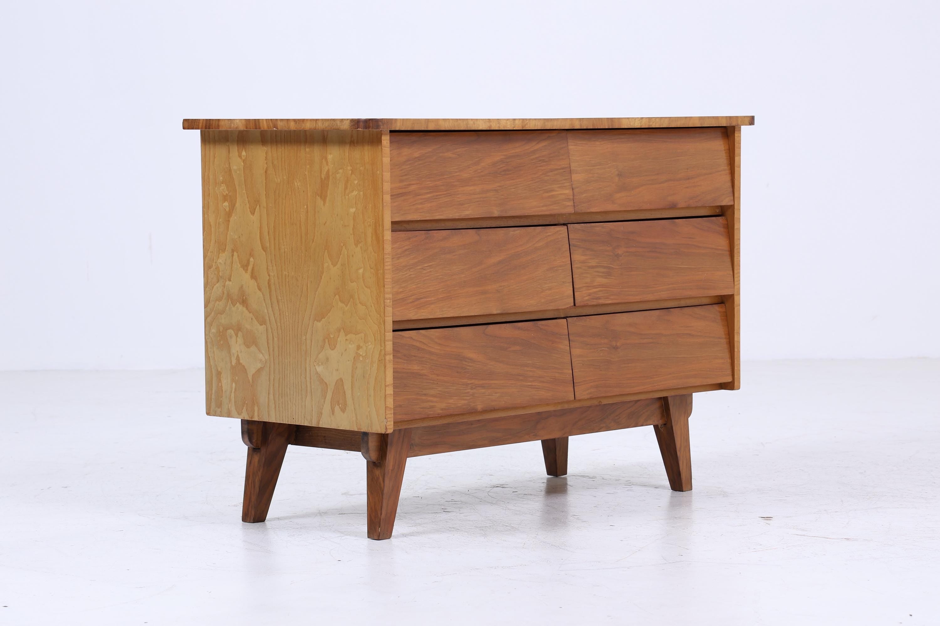 Wundervolle Vintage Schubladen Kommode | Mid Century Schubladen Schrank | Holz Aufbewahrung 60er 70er Jahre