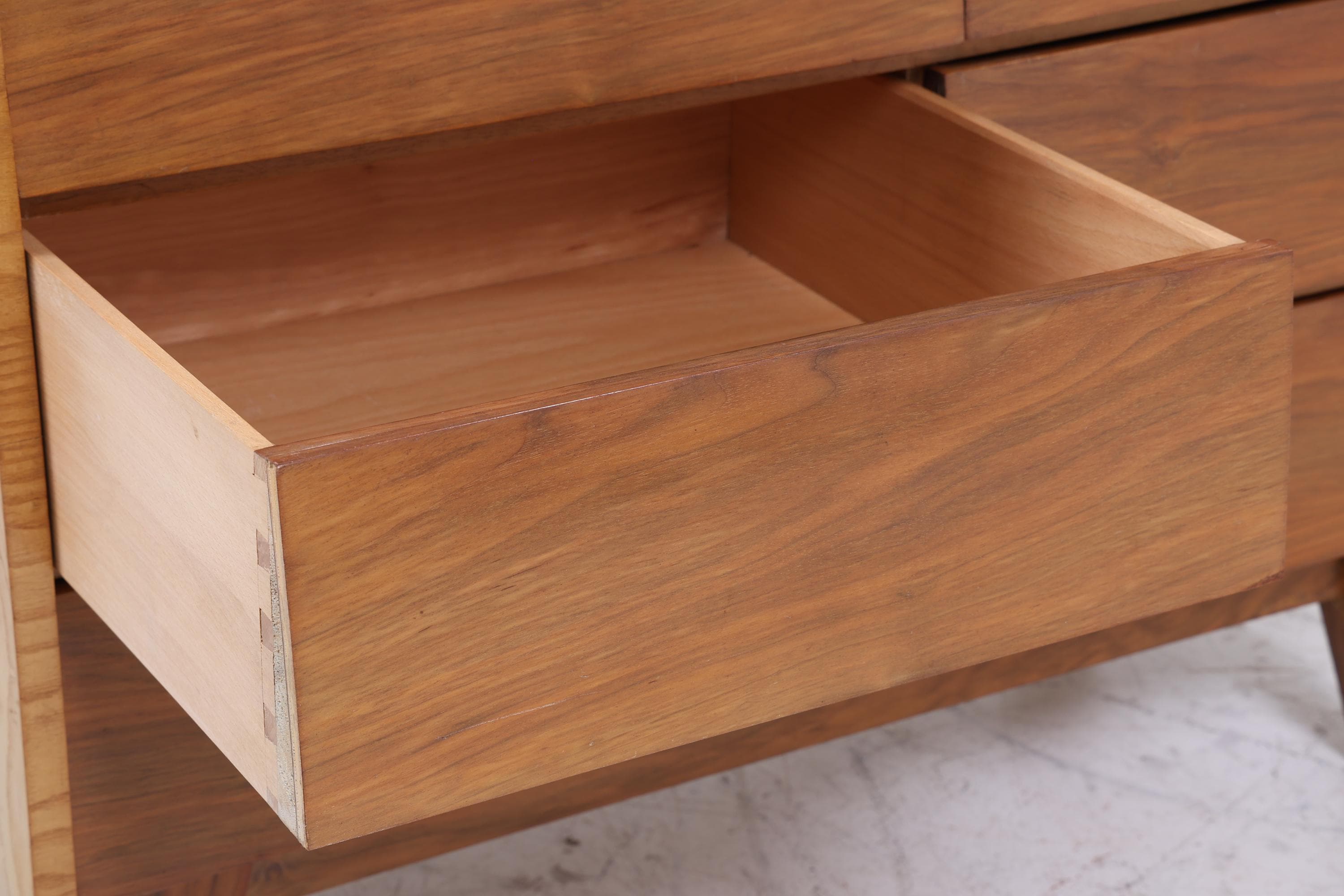 Wundervolle Vintage Schubladen Kommode | Mid Century Schubladen Schrank | Holz Aufbewahrung 60er 70er Jahre