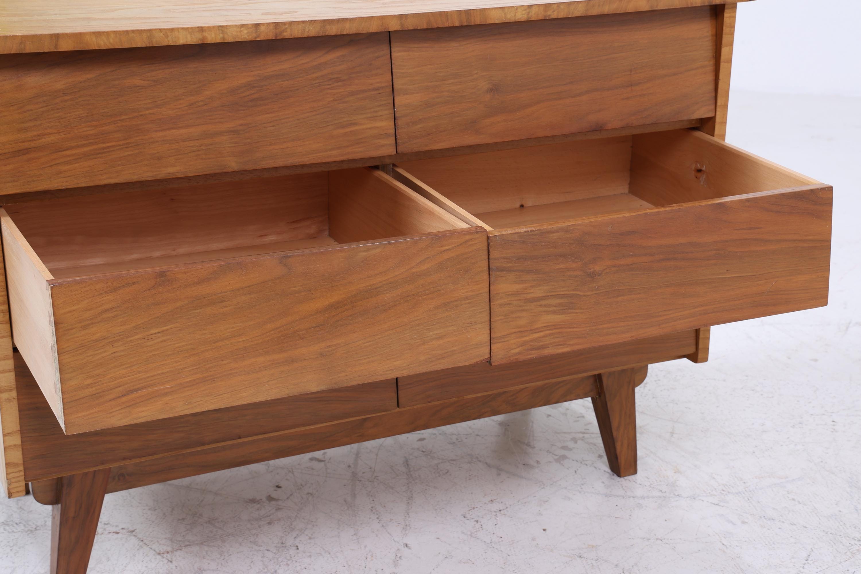 Wundervolle Vintage Schubladen Kommode | Mid Century Schubladen Schrank | Holz Aufbewahrung 60er 70er Jahre