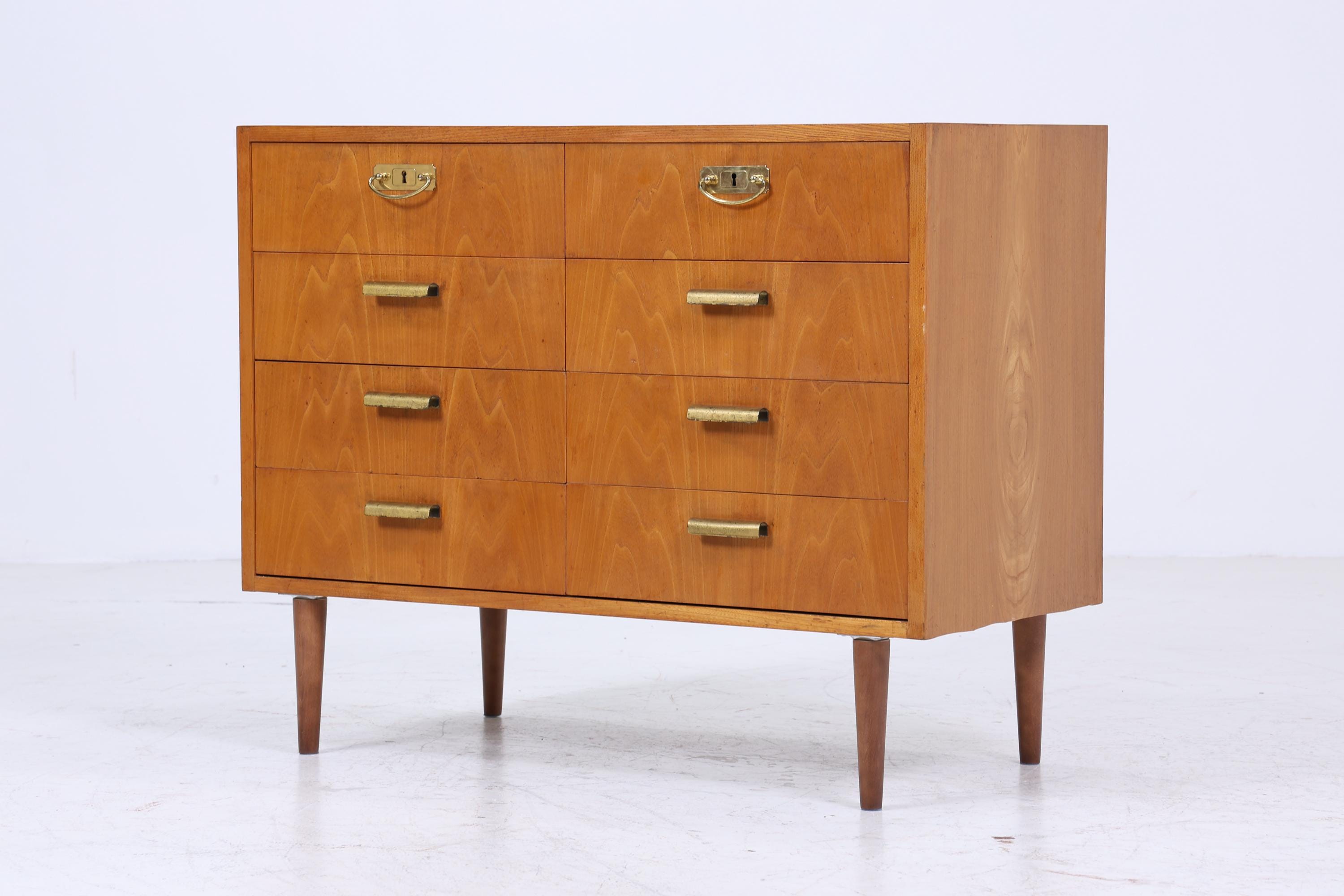 Wundervolle Vintage Schubladen Kommode | Mid Century Schubladen Schrank | Holz Aufbewahrung 60er 70er Jahre