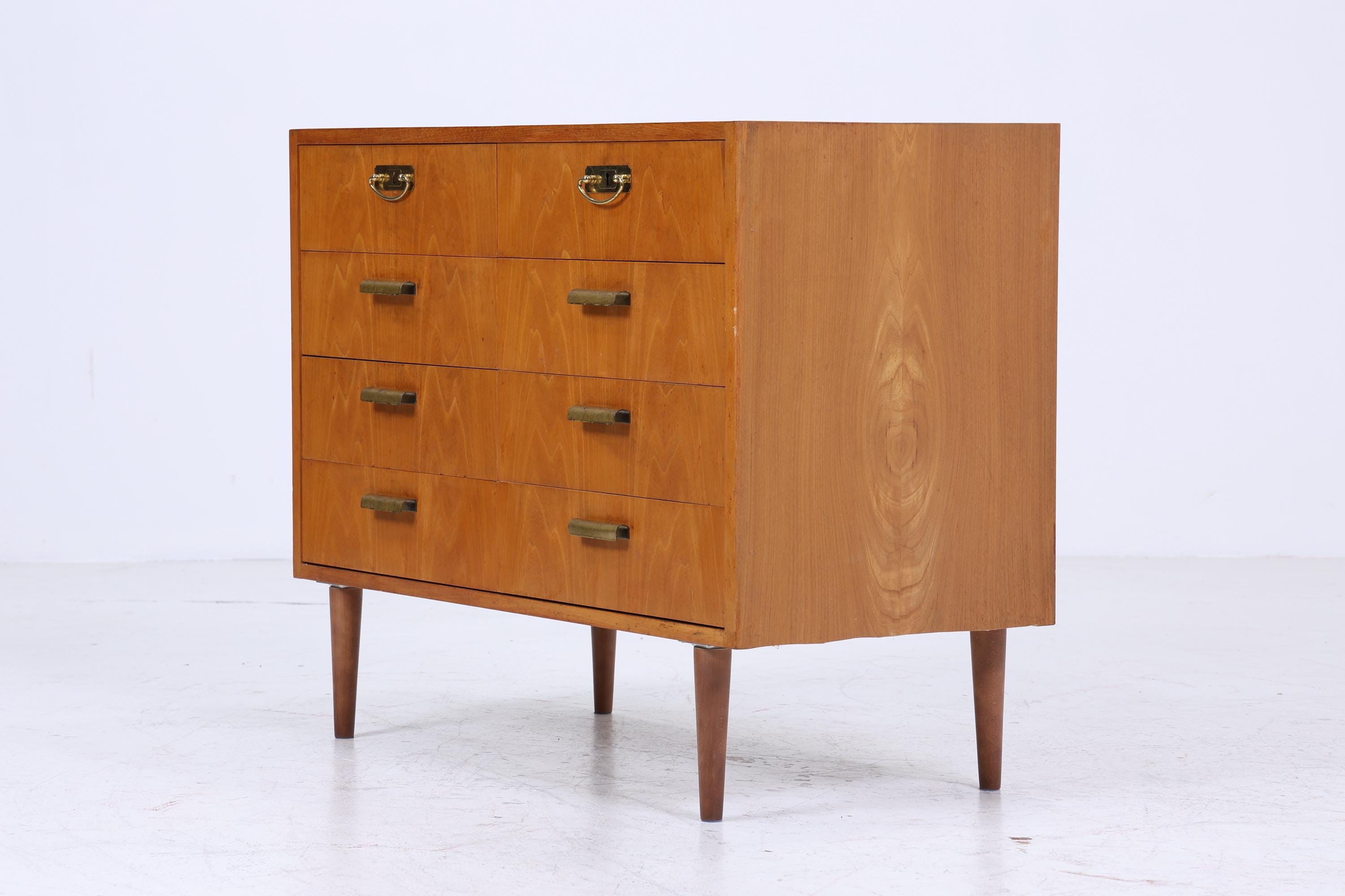 Wundervolle Vintage Schubladen Kommode | Mid Century Schubladen Schrank | Holz Aufbewahrung 60er 70er Jahre