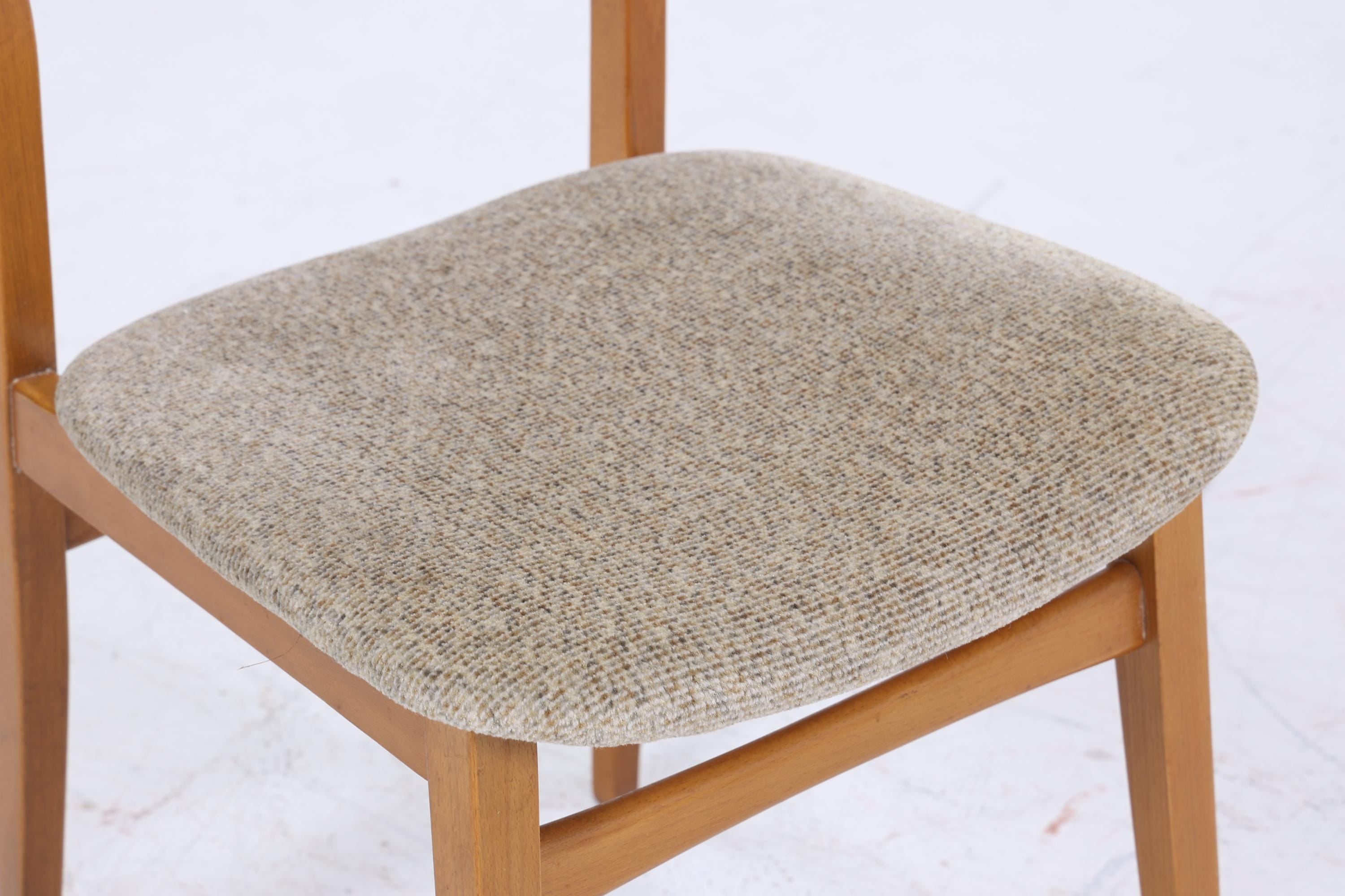 4er Set Vintage Holzstühle | Mid Century Küchen Stuhl Esszimmerstühle Vintage Retro 60er 70er Jahre