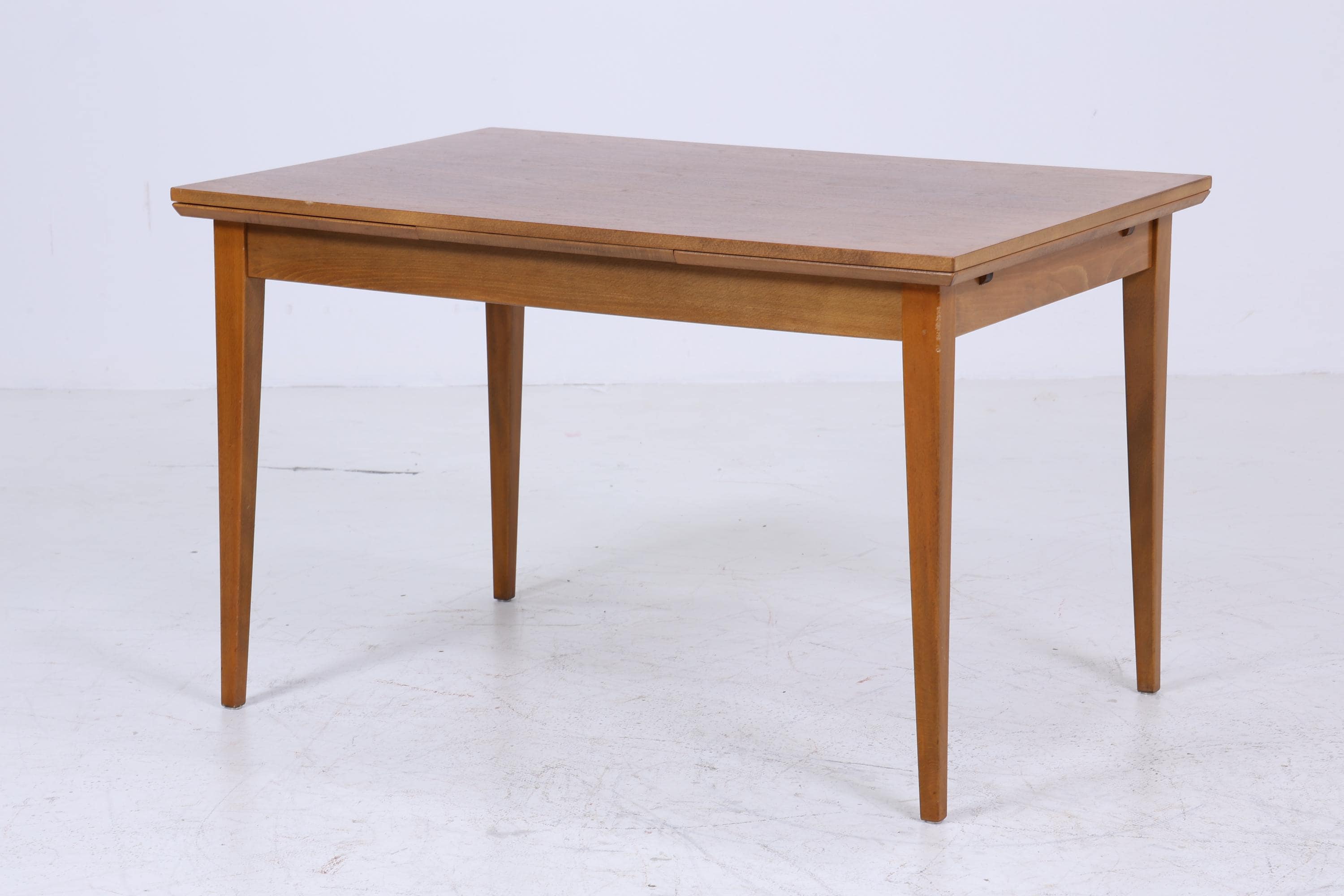 Vintage Küchentisch aus den 60ern | Mid Century Esstisch Tisch Retro 70er Holz Ausziehbar