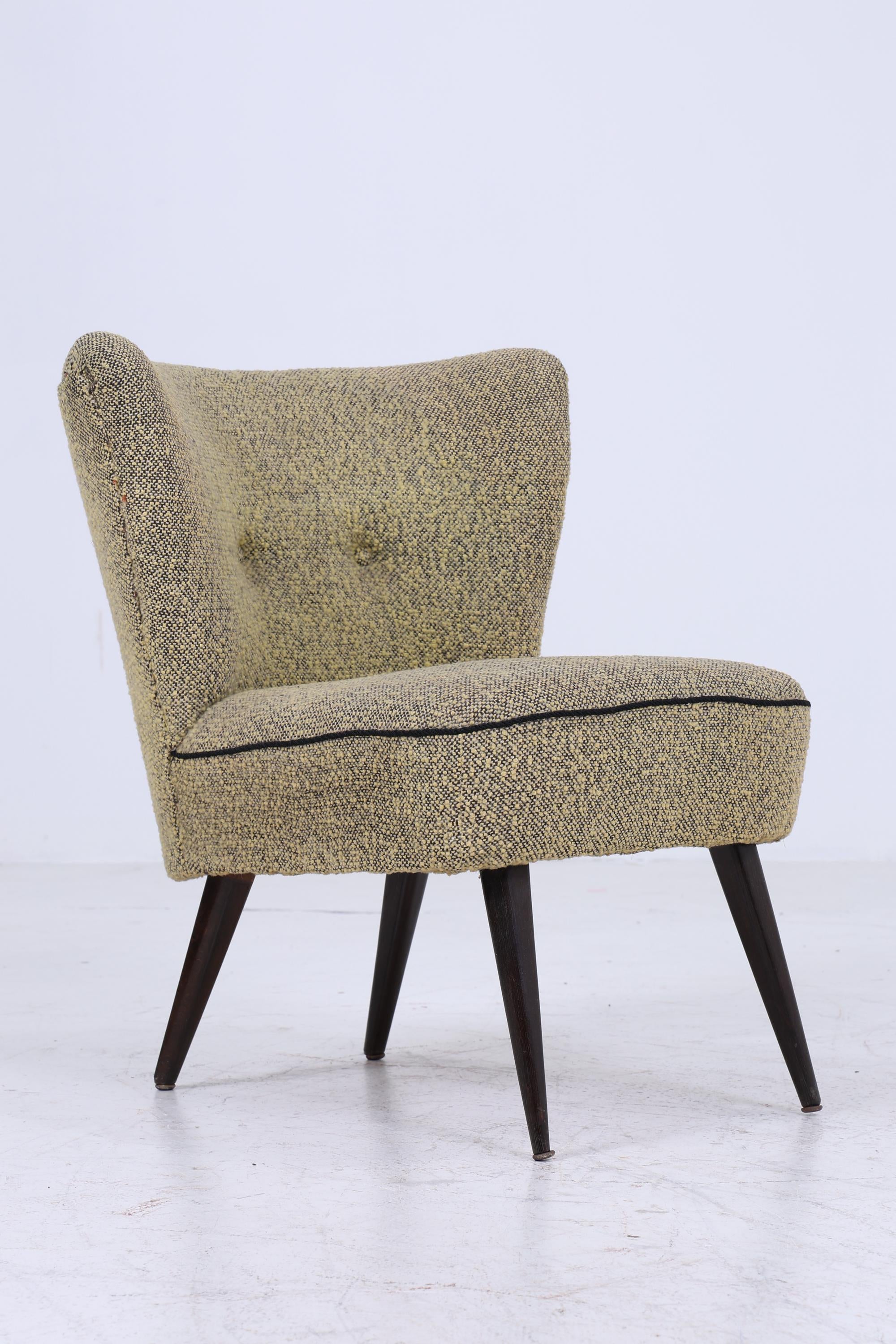 Vintage Cocktail Sessel aus den 60ern | Mid Century Lounge Chair Sessel Retro 70er