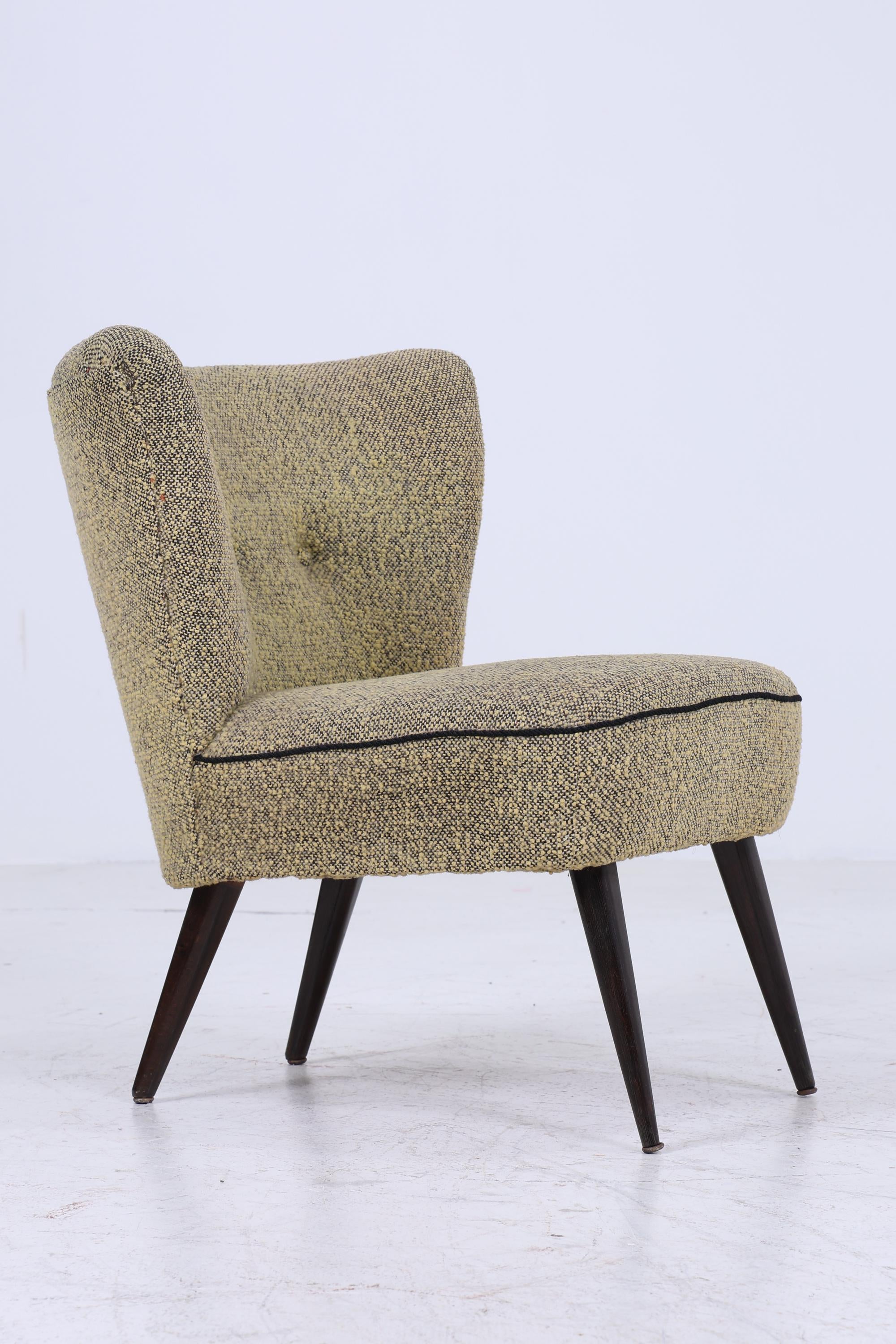 Vintage Cocktail Sessel aus den 60ern | Mid Century Lounge Chair Sessel Retro 70er