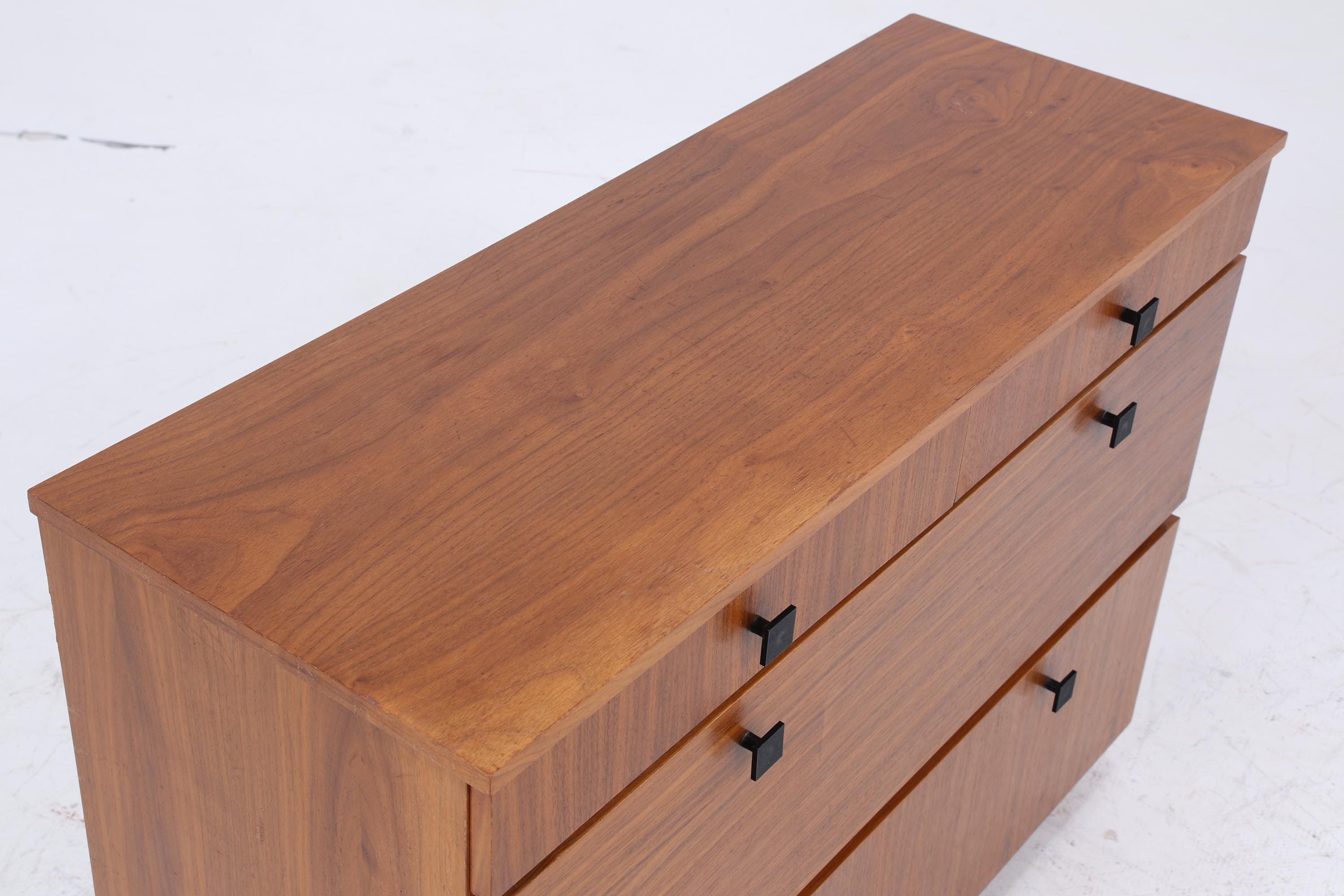 Vintage Kommode 60er Jahre | Mid Century Schubladen Schrank 60er Jahre Aufbewahrung Retro 70er Holz