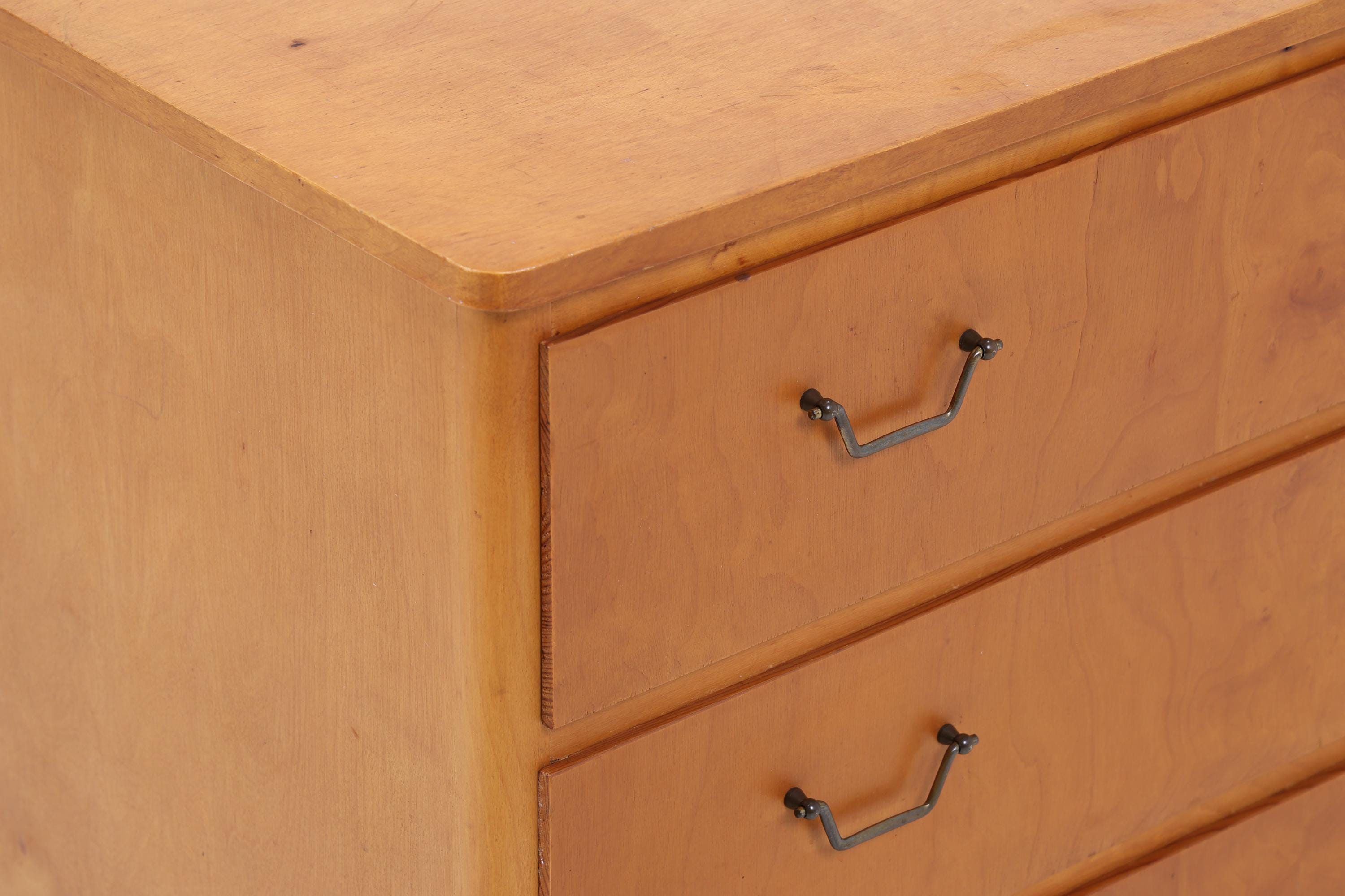 Vintage Schubladen Kommode | Mid Century Schubladen Schrank | 60er 70er Jahre Holz Aufbewahrung