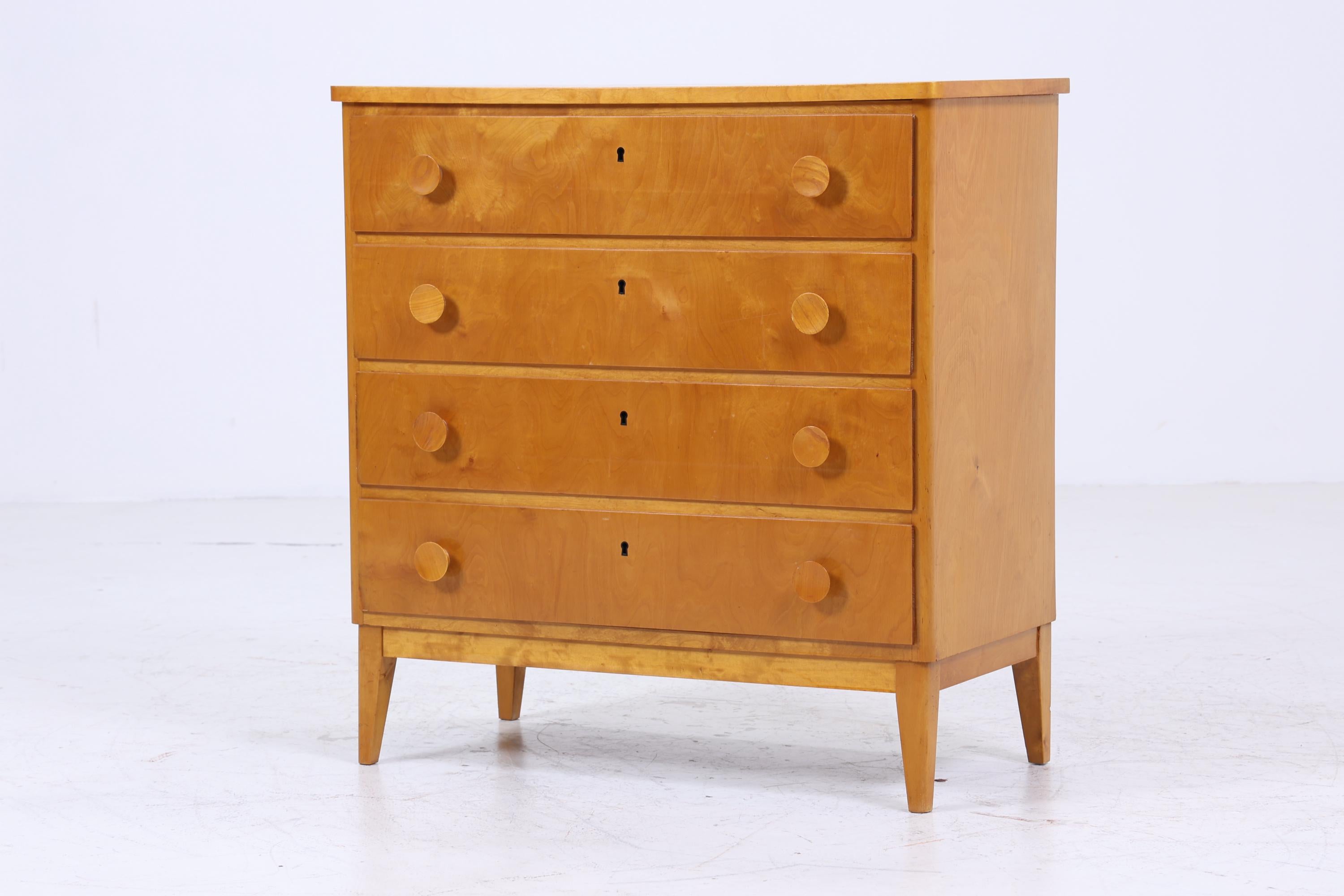 Vintage Schubladen Kommode 60er Jahre | Mid Century Schubladen Schrank | 70er Holz Aufbewahrung
