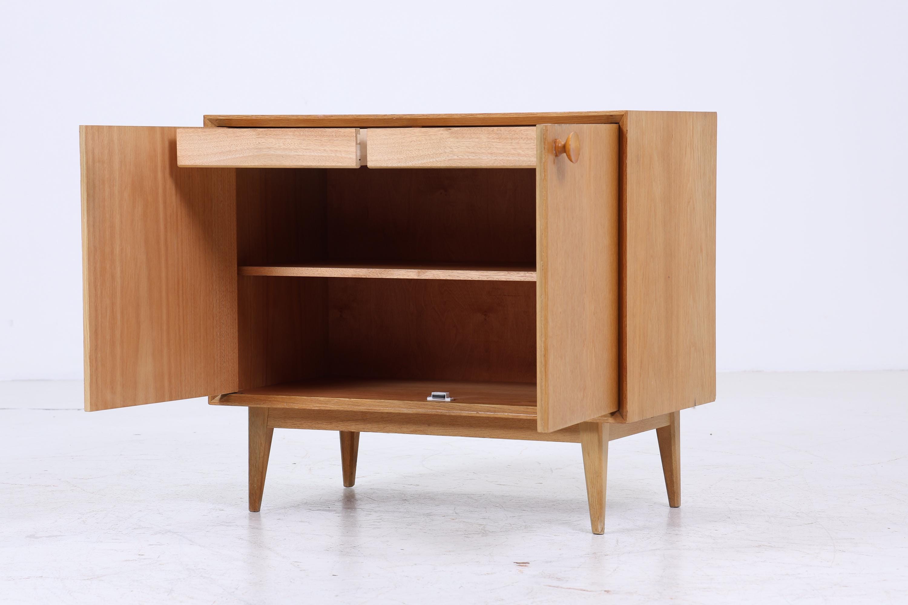 Vintage Kommode 60er Jahre | Mid Century Schubladen Schrank 60er Jahre Aufbewahrung Retro 70er Holz