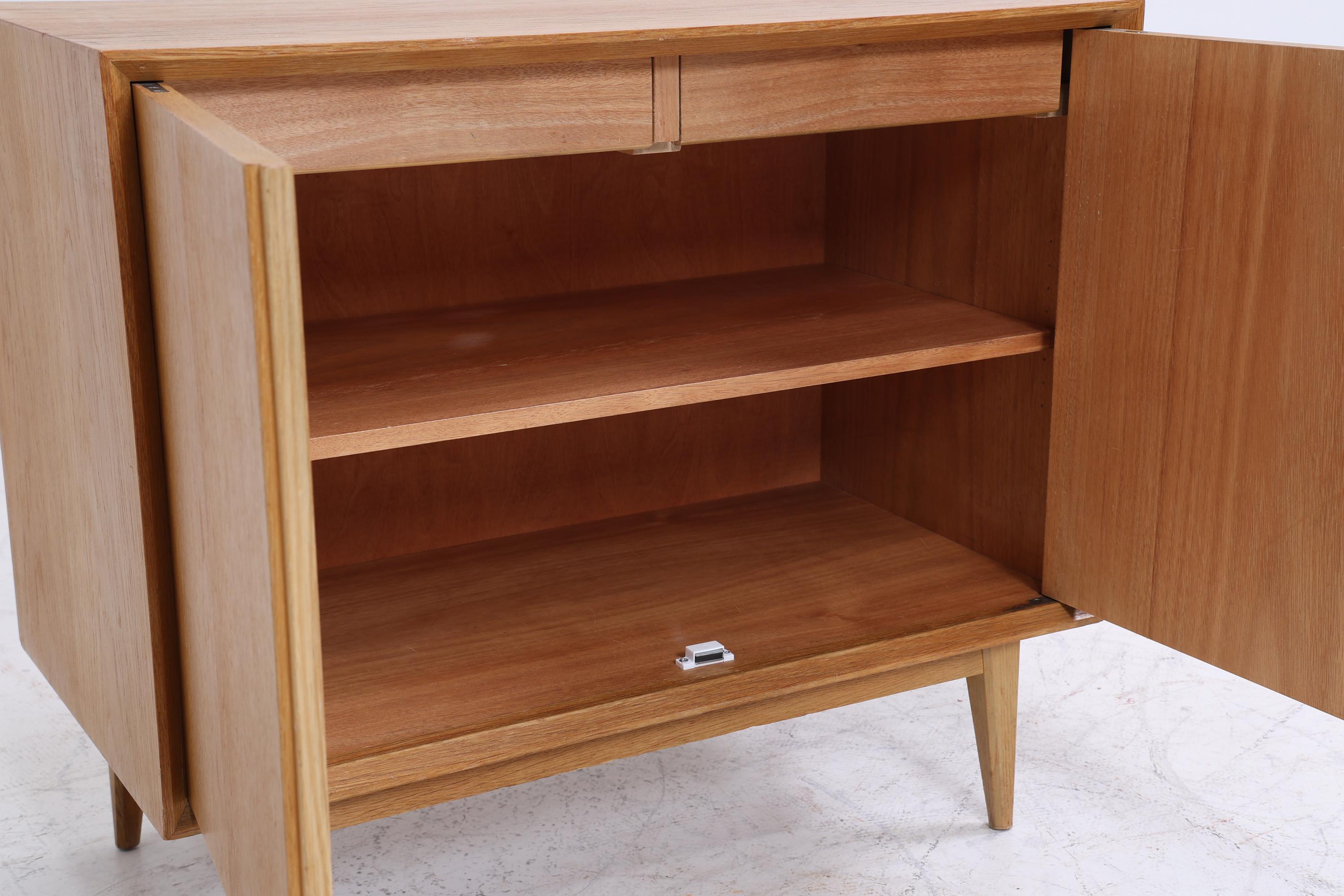 Vintage Kommode 60er Jahre | Mid Century Schubladen Schrank 60er Jahre Aufbewahrung Retro 70er Holz