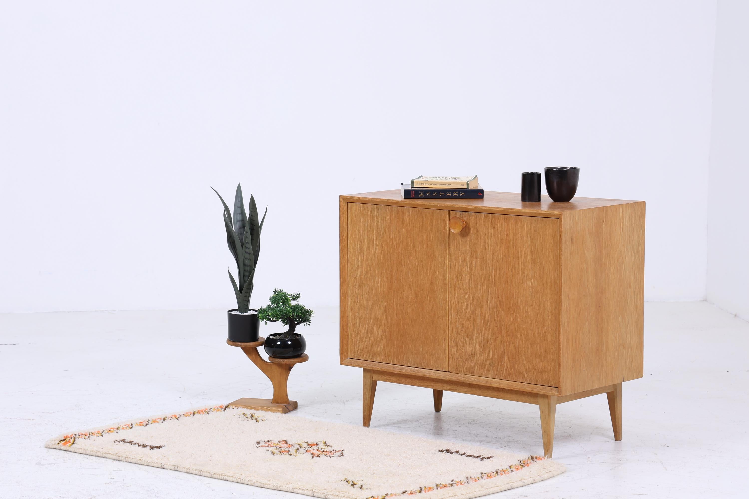 Vintage Kommode 60er Jahre | Mid Century Schubladen Schrank 60er Jahre Aufbewahrung Retro 70er Holz