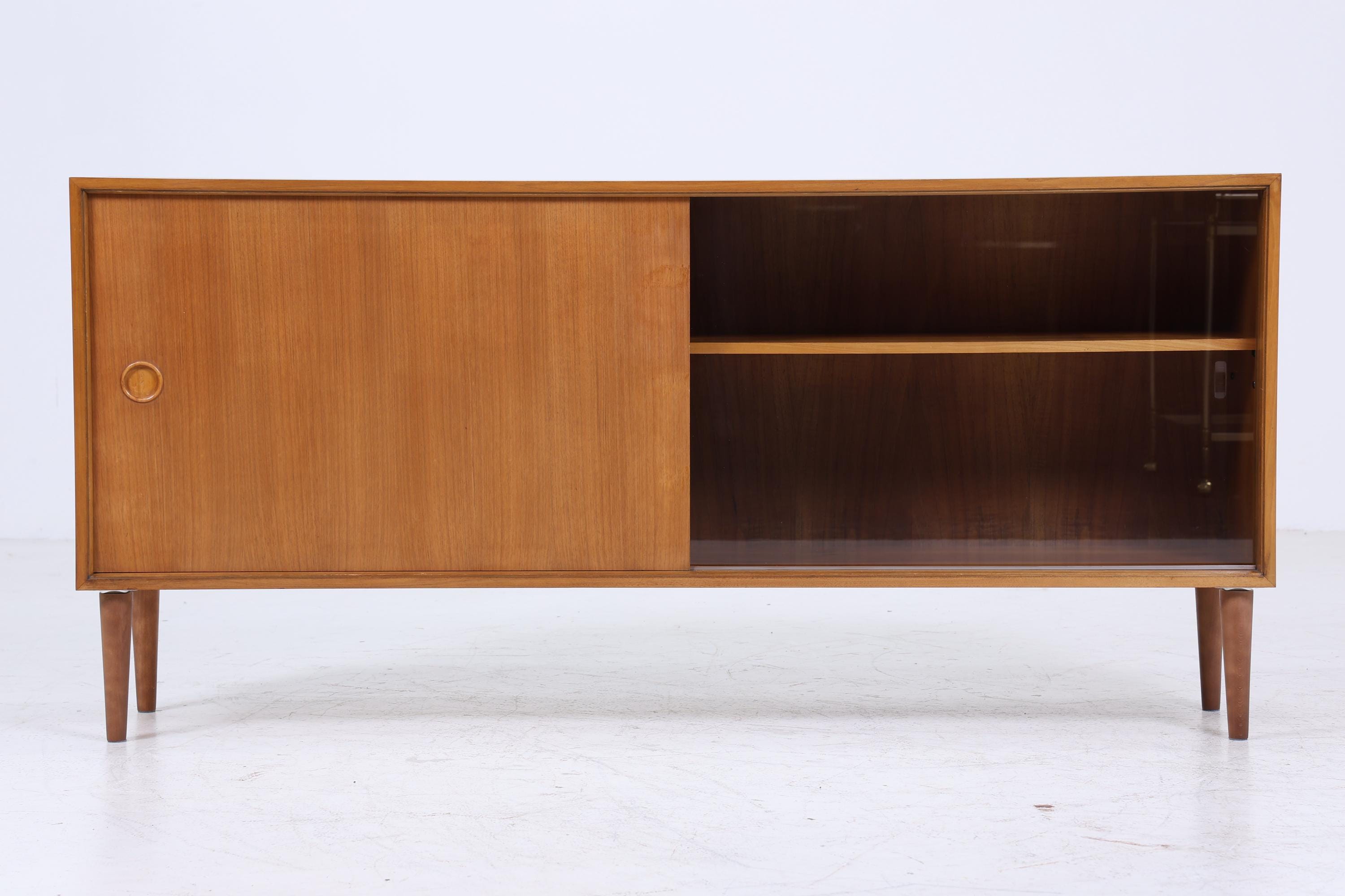 Vintage Sideboard 60er Jahre | Platon Serie by Lothar Wegner - Mid Century Vitrine Holz Design