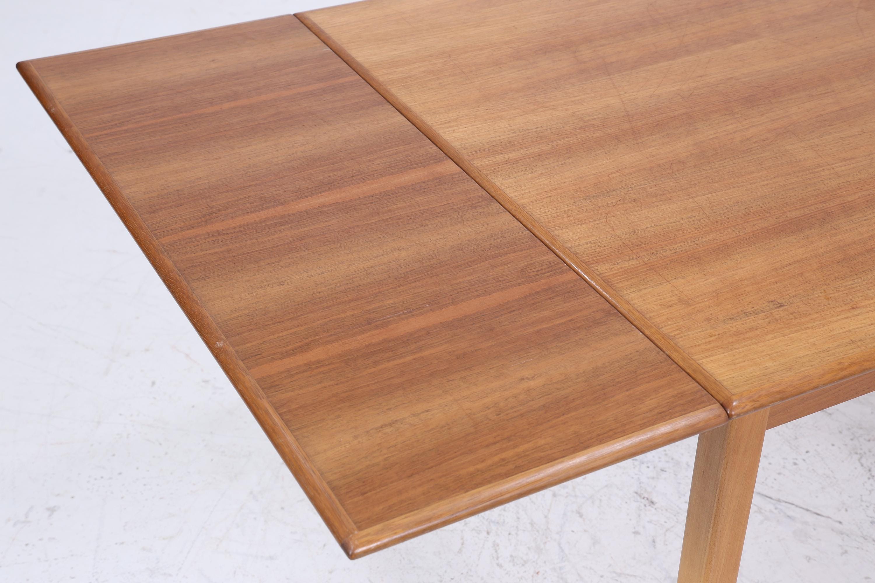 Vintage Küchentisch 60er Jahre | Mid Century Esstisch Tisch Retro 70er Holz Ausziehbar