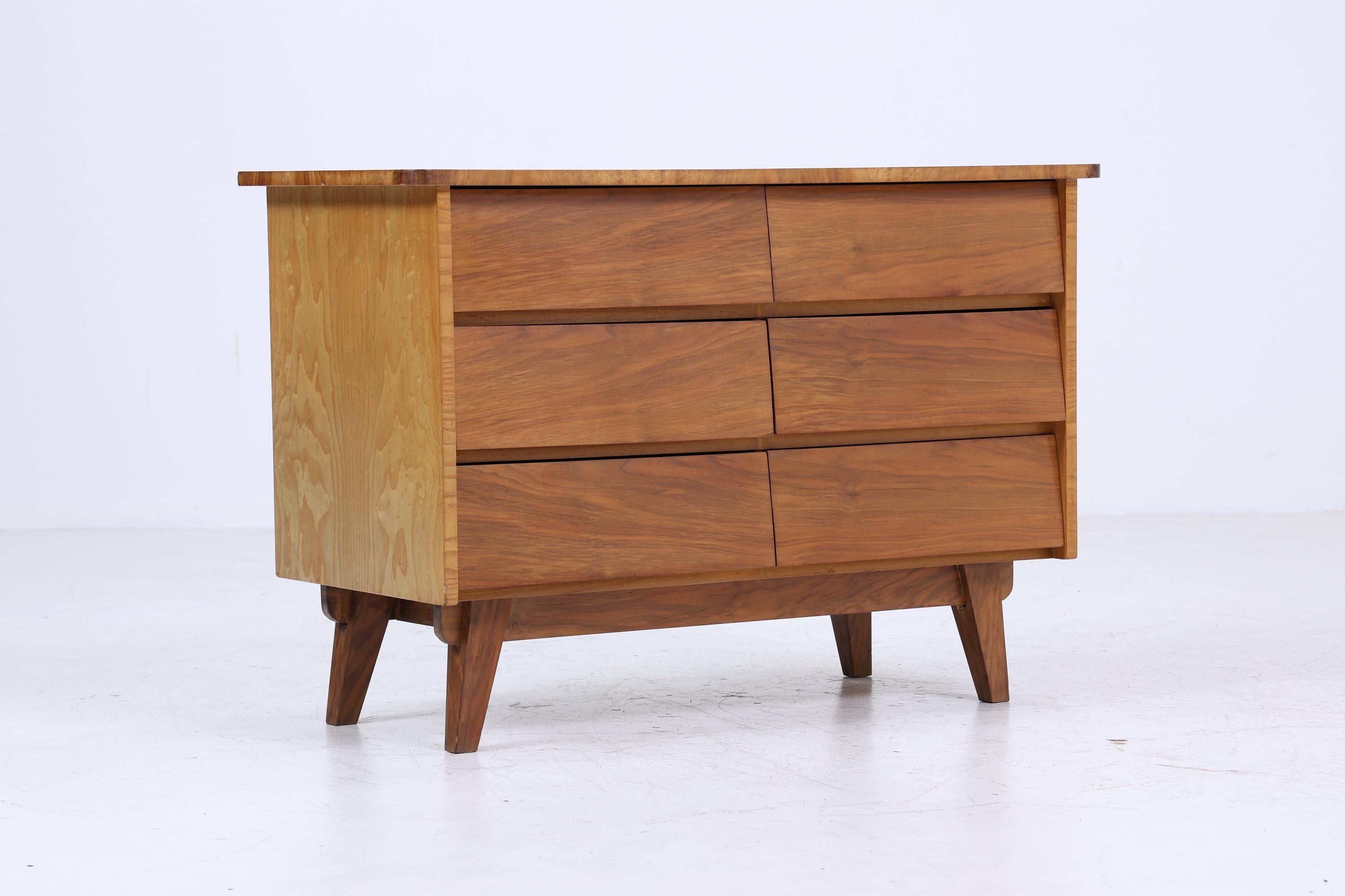 Wundervolle Vintage Schubladen Kommode | Mid Century Schubladen Schrank | Holz Aufbewahrung 60er 70er Jahre