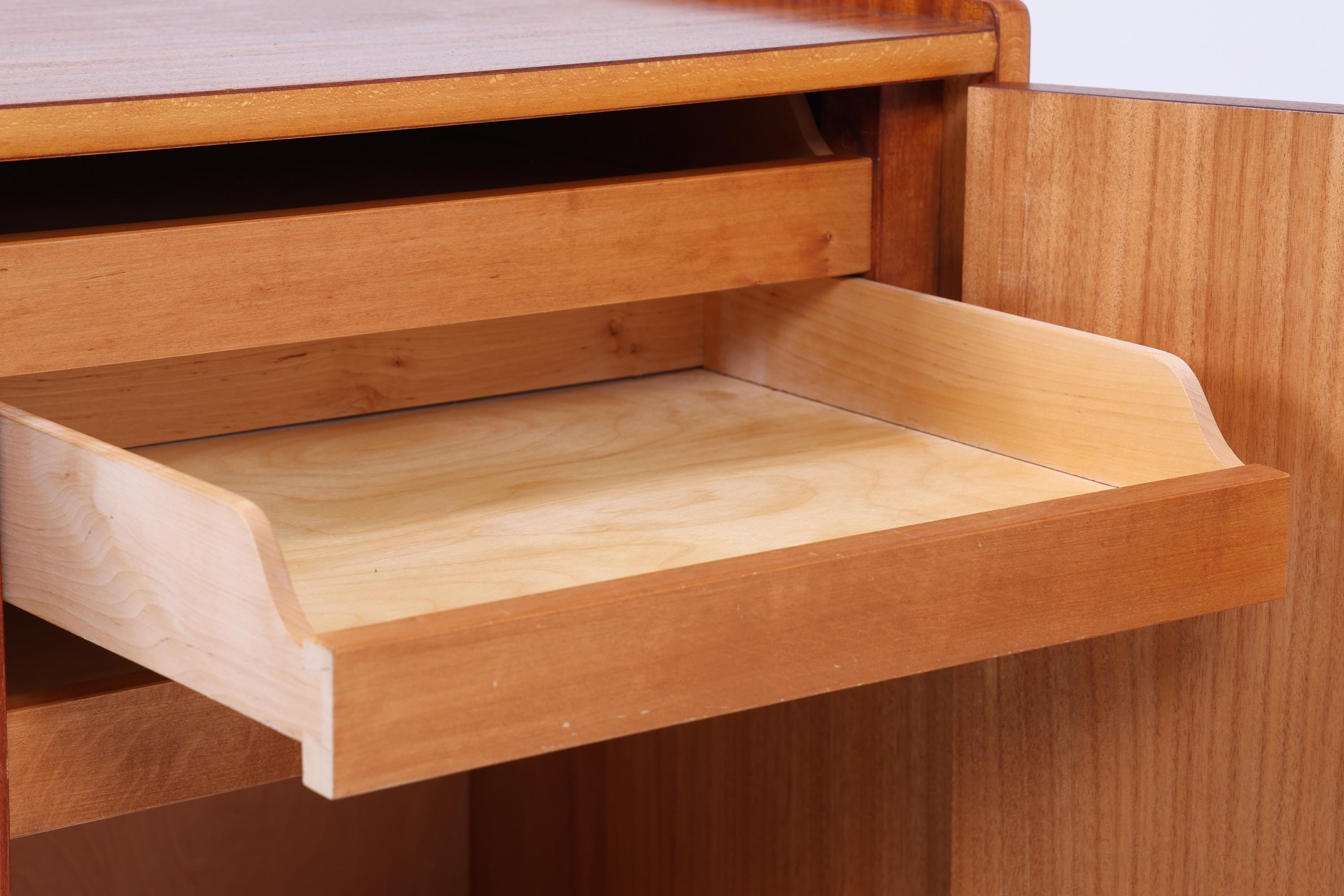Wunderschönes Vintage Highboard 60er Jahre | Mid Century Sideboard Schubladen Schrank Holz Aufbewahrung