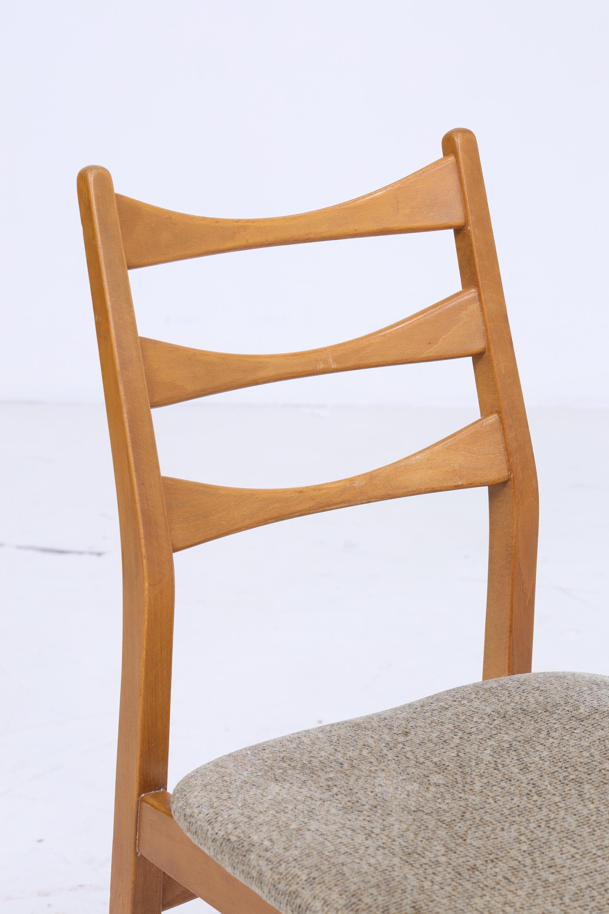 4er Set Vintage Holzstühle | Mid Century Küchen Stuhl Esszimmerstühle Vintage Retro 60er 70er Jahre